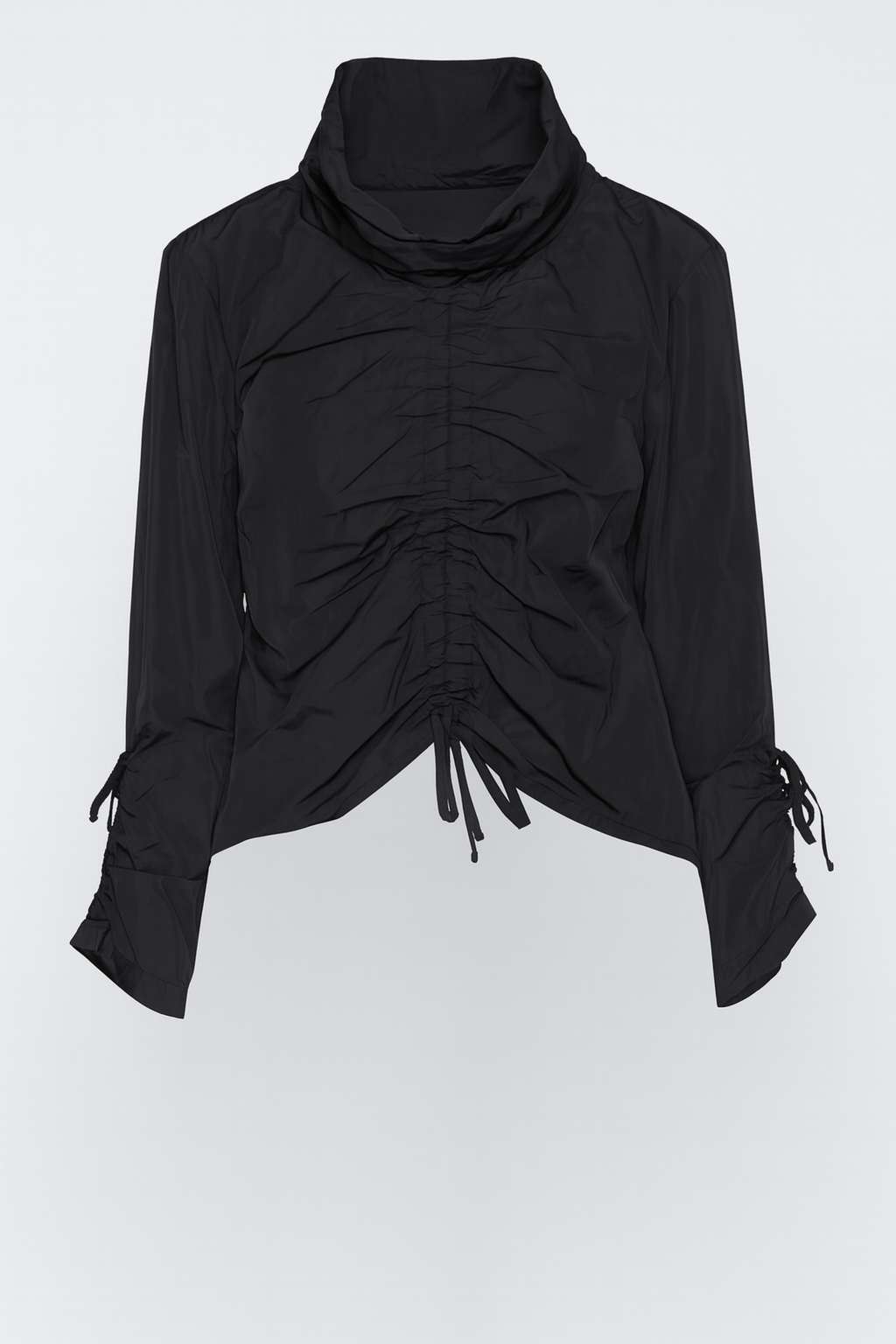 La veste unie avec détail cordon