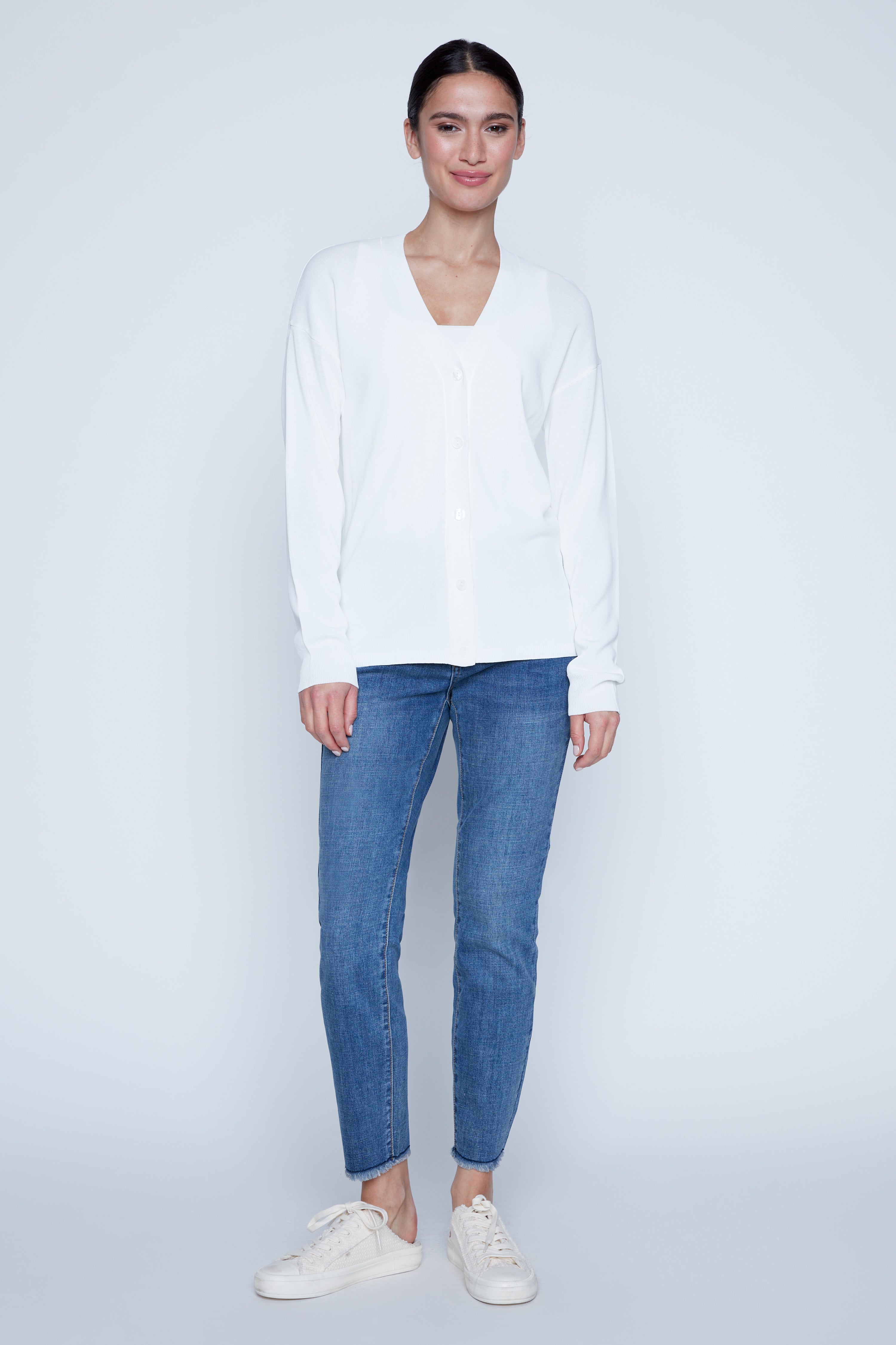 Button front cardigan