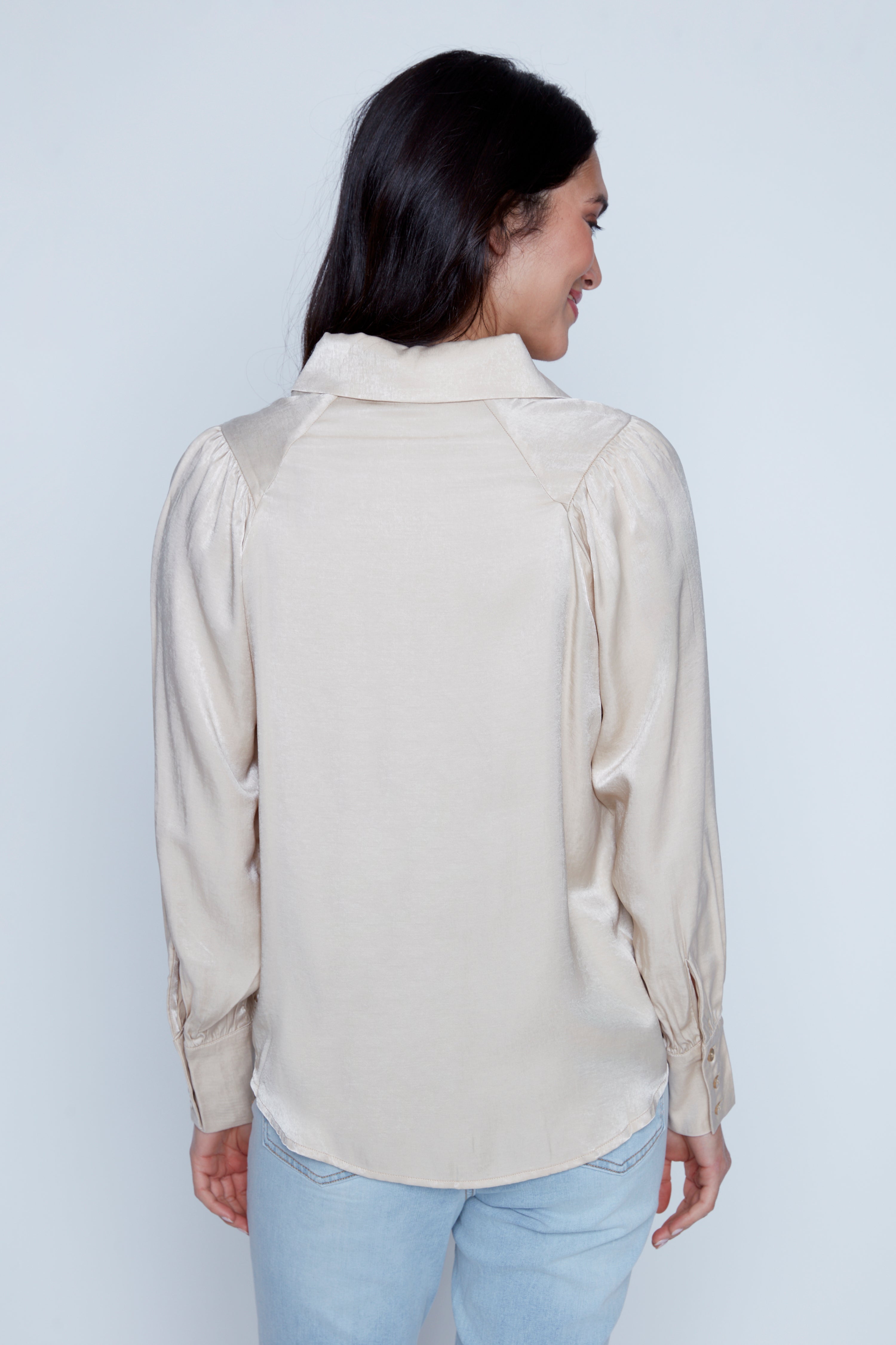 Solid blouse
