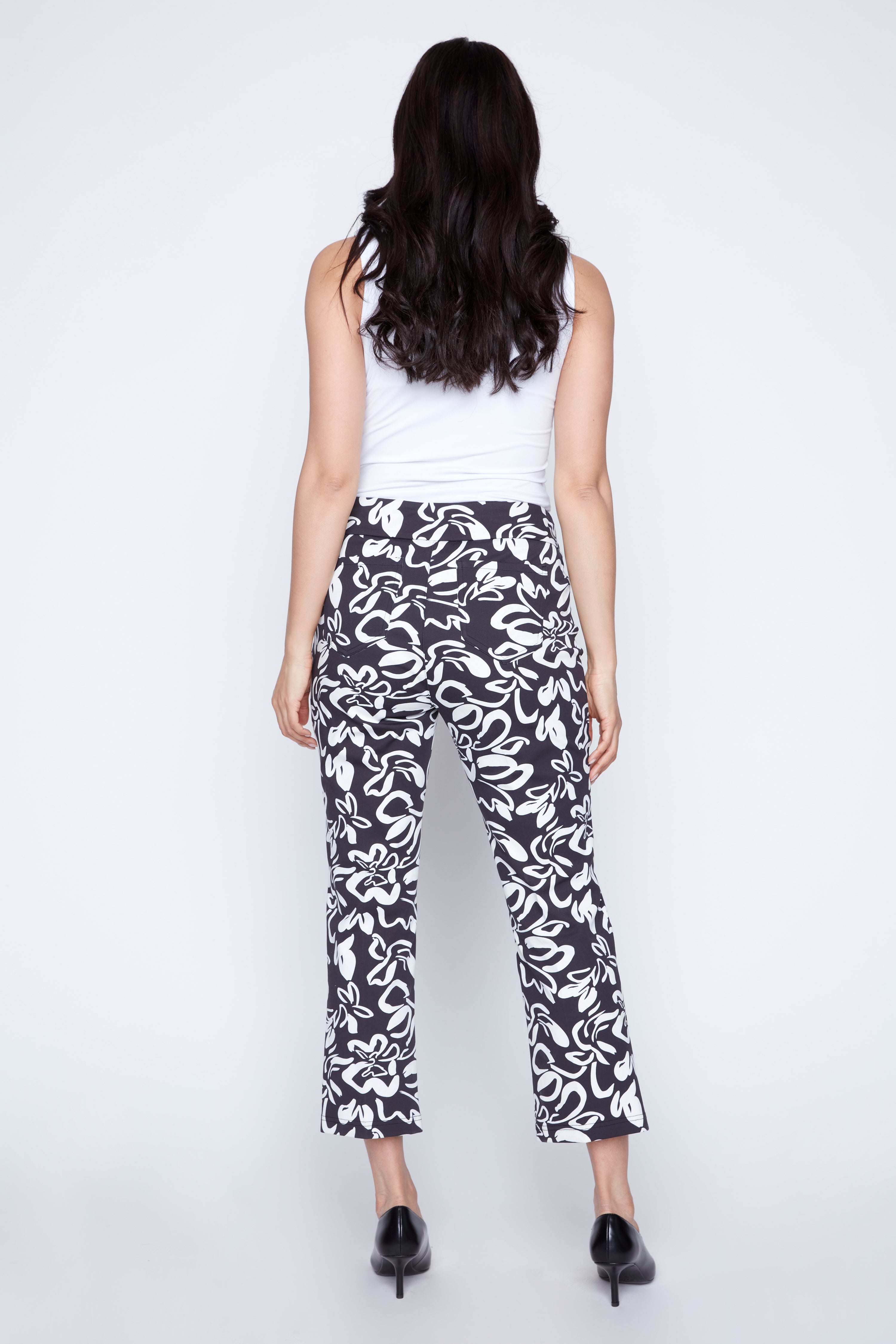Campinella floral knit pant