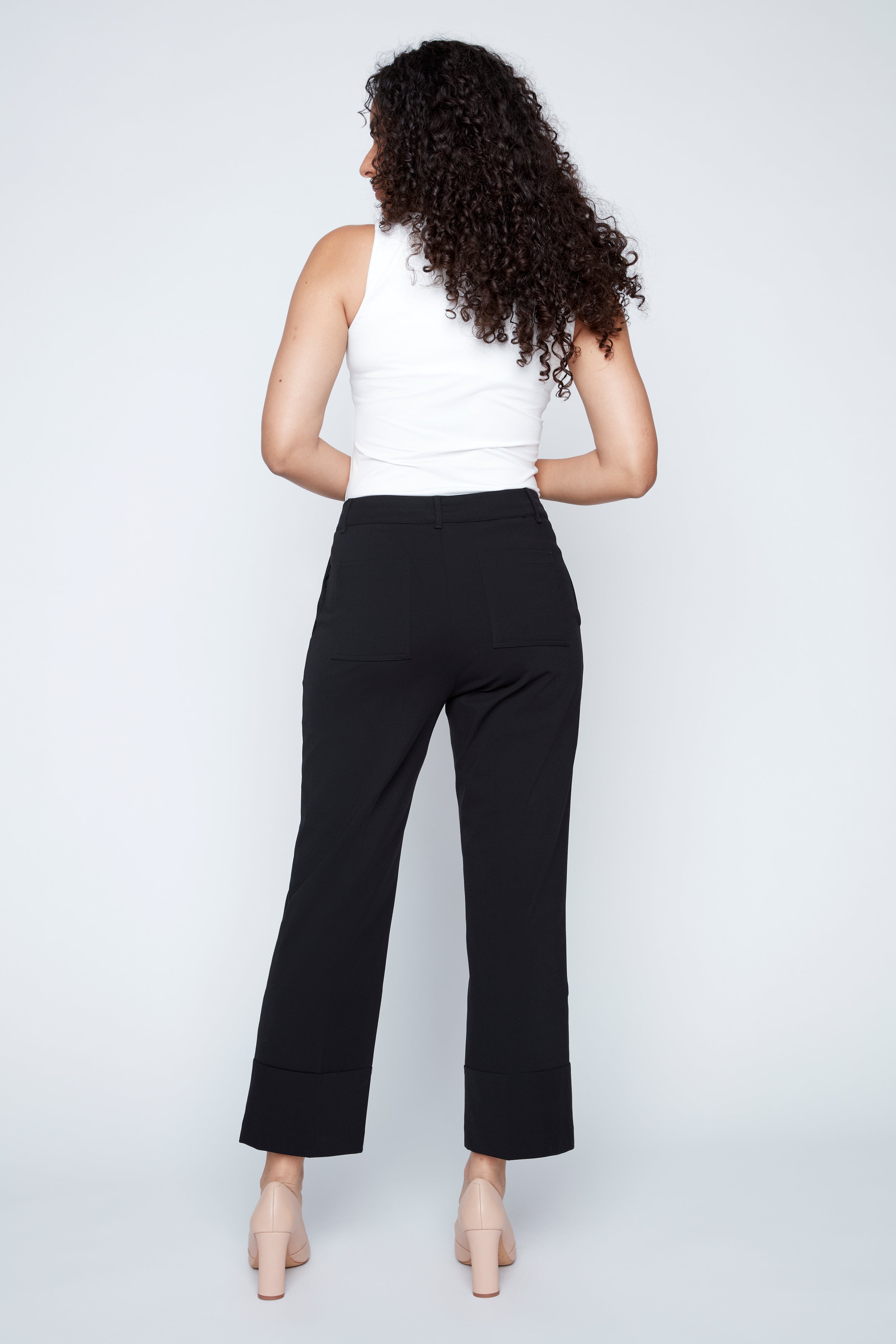 Madison straight leg cuff trouser