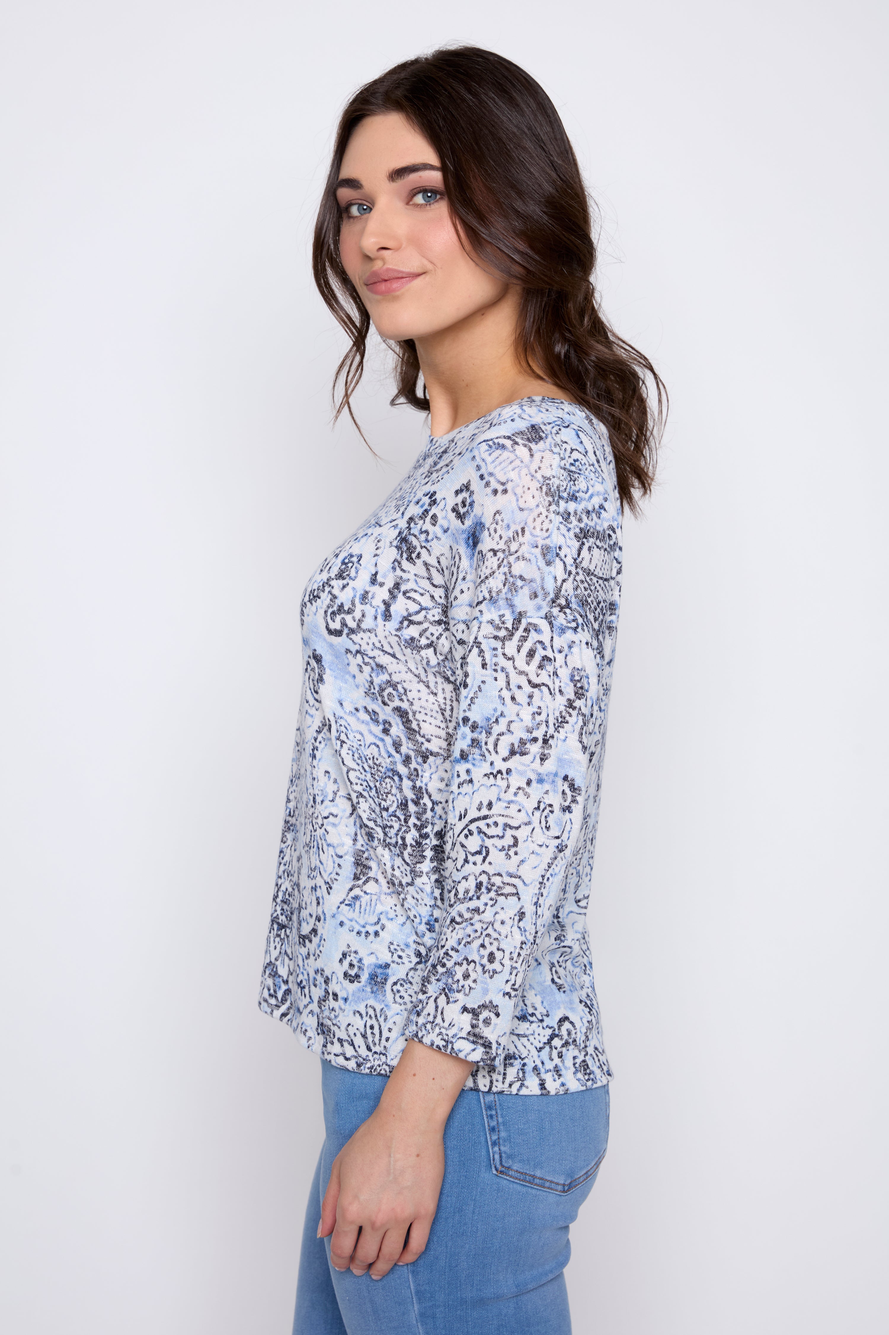 Floral bouquet top