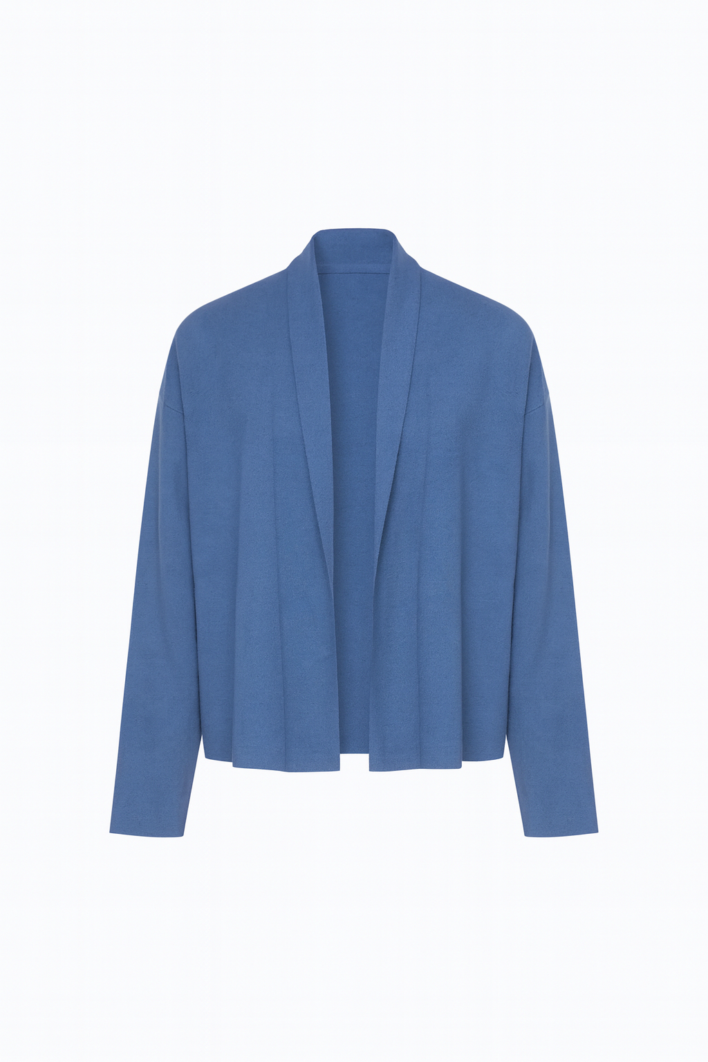 Double knit coatigan