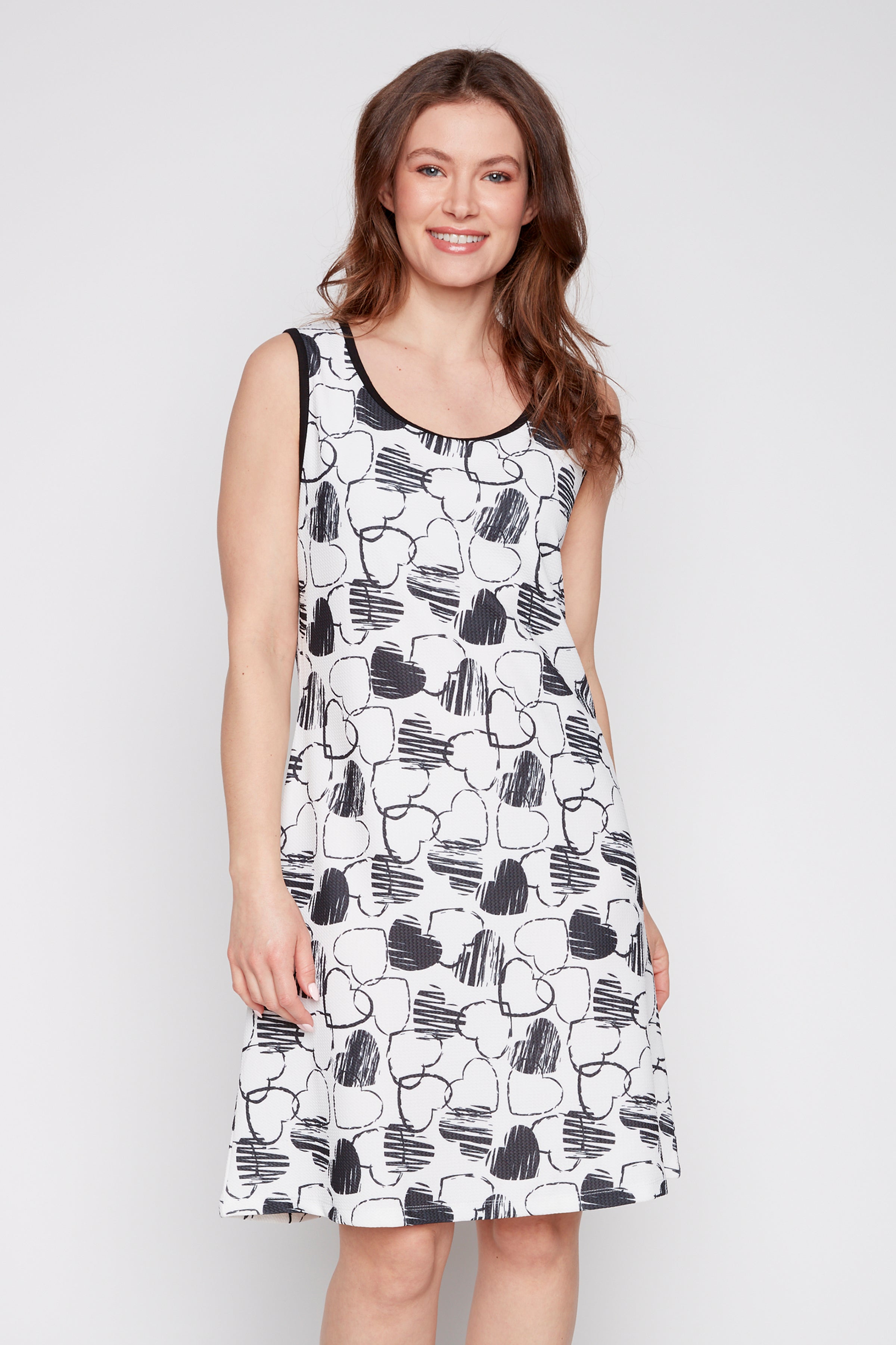 La robe à motif coeur
