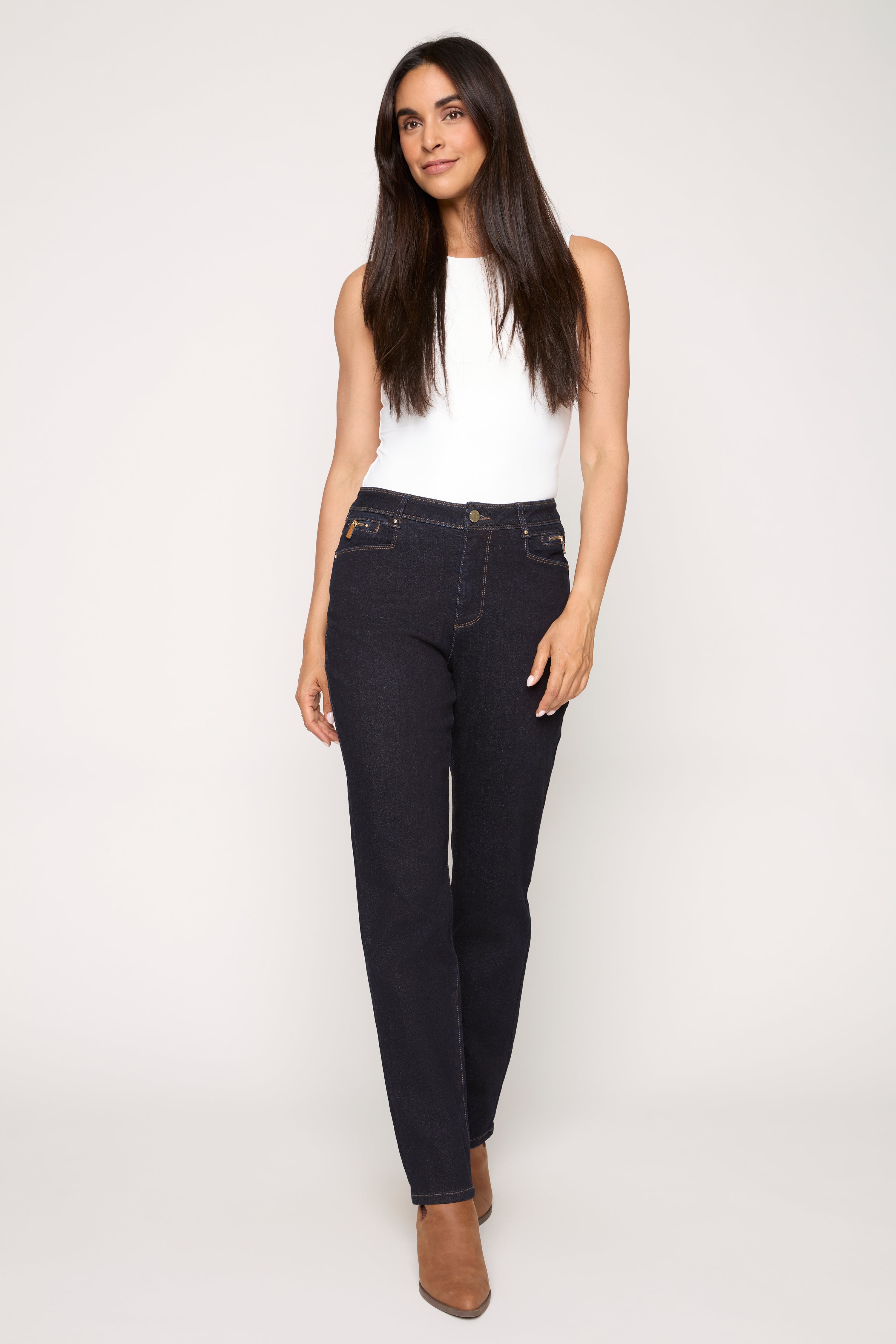 Straight Leg Jean in indigo