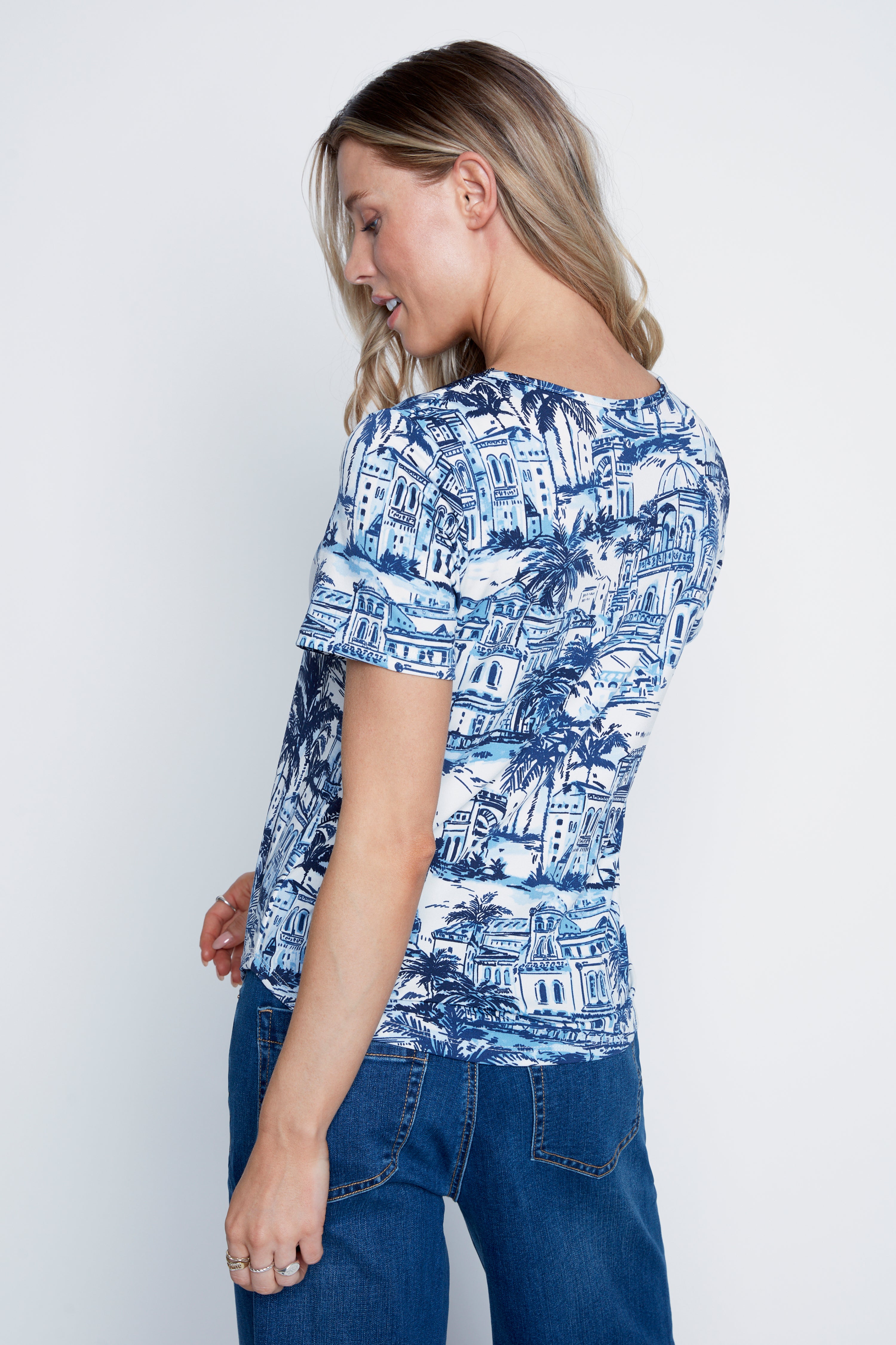 City print top