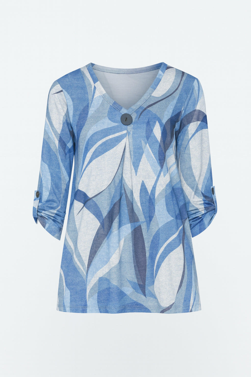 Tunique en tricot imprimé