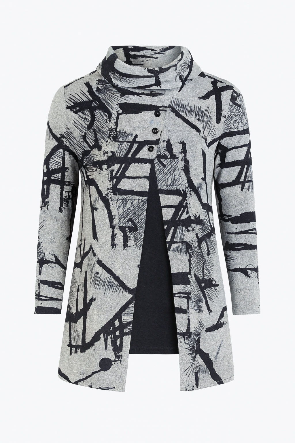 Le pull à col bénitier
