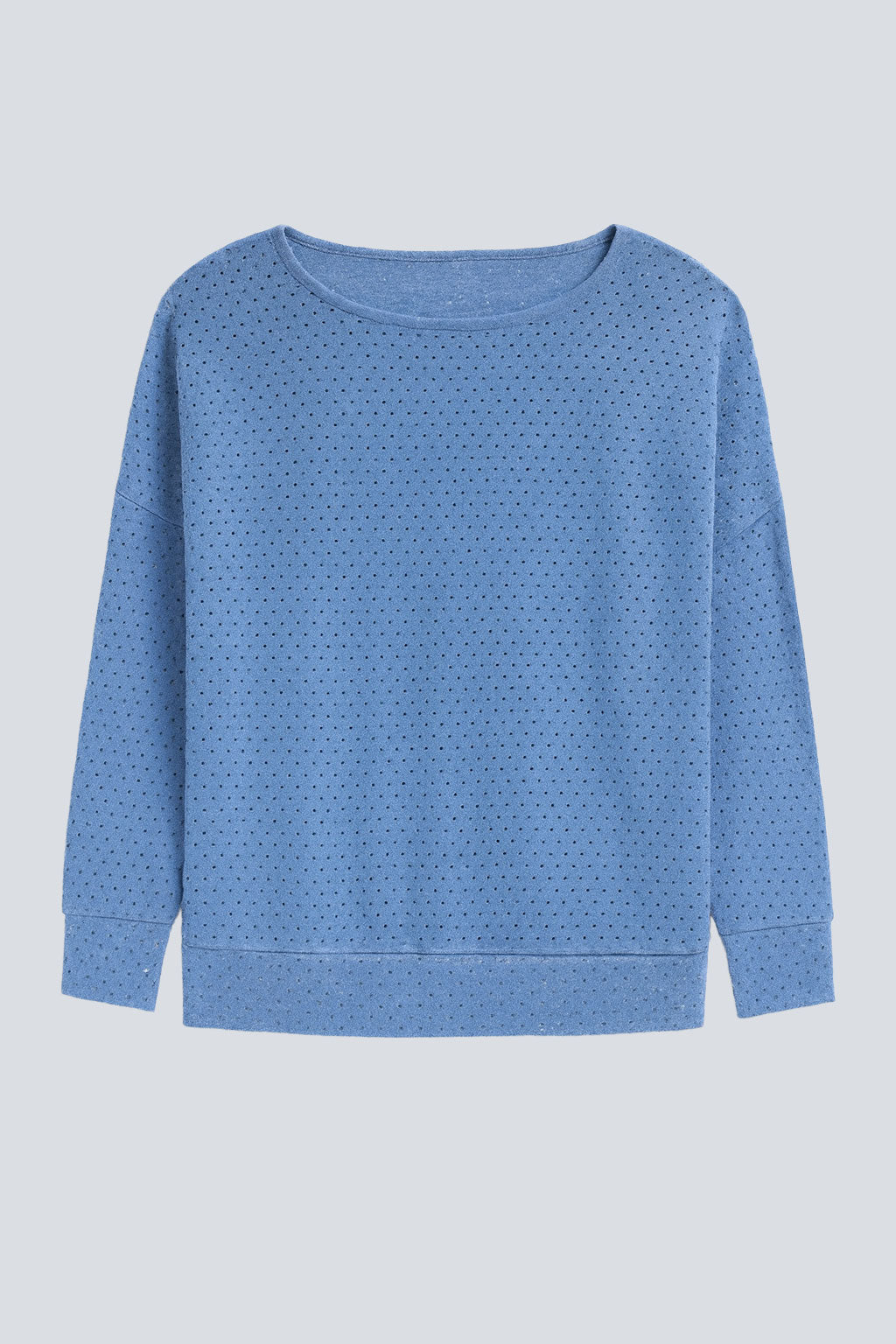 Le haut texturé à manches dolman