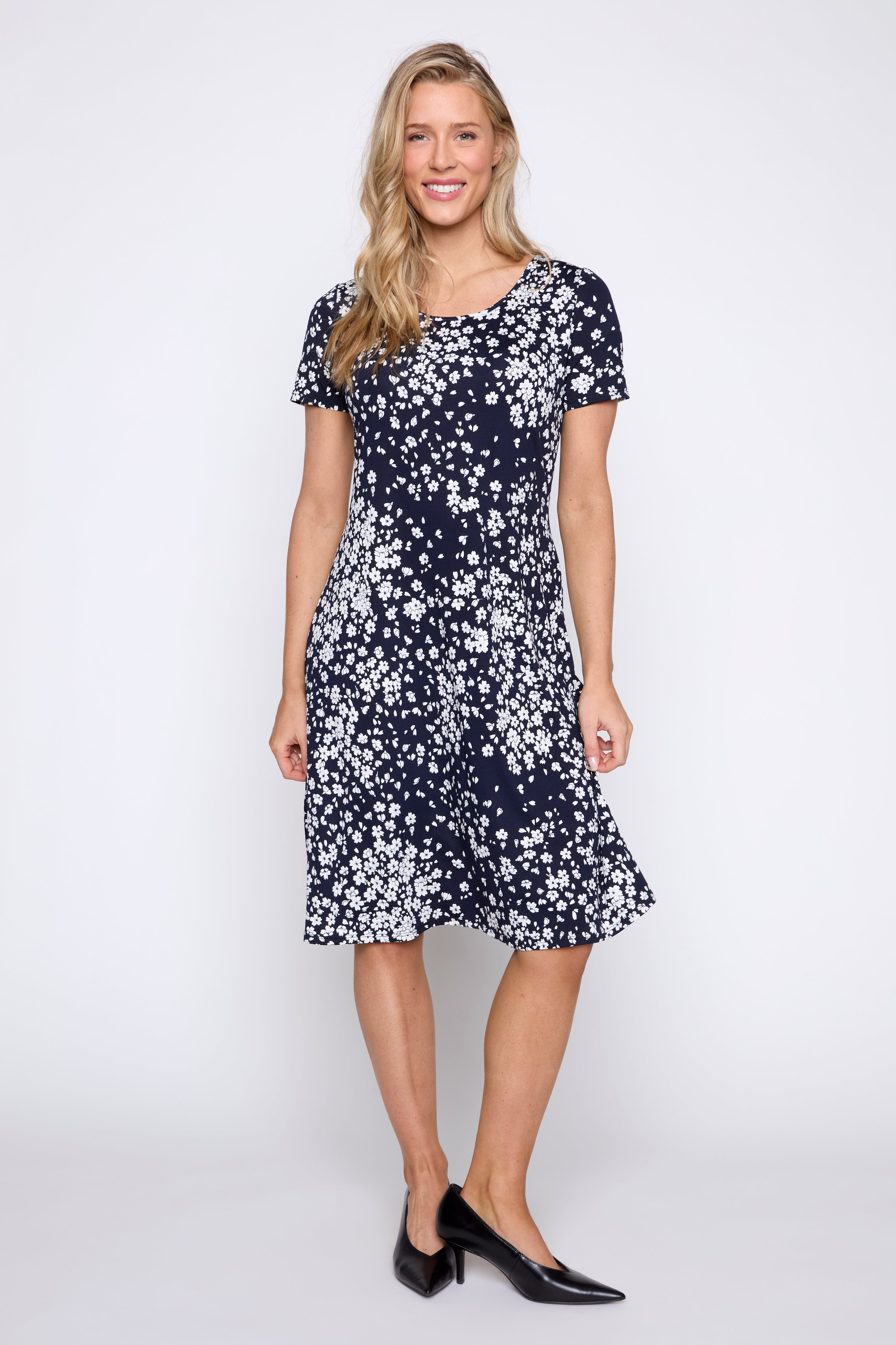 La robe soleil à imprimé floral