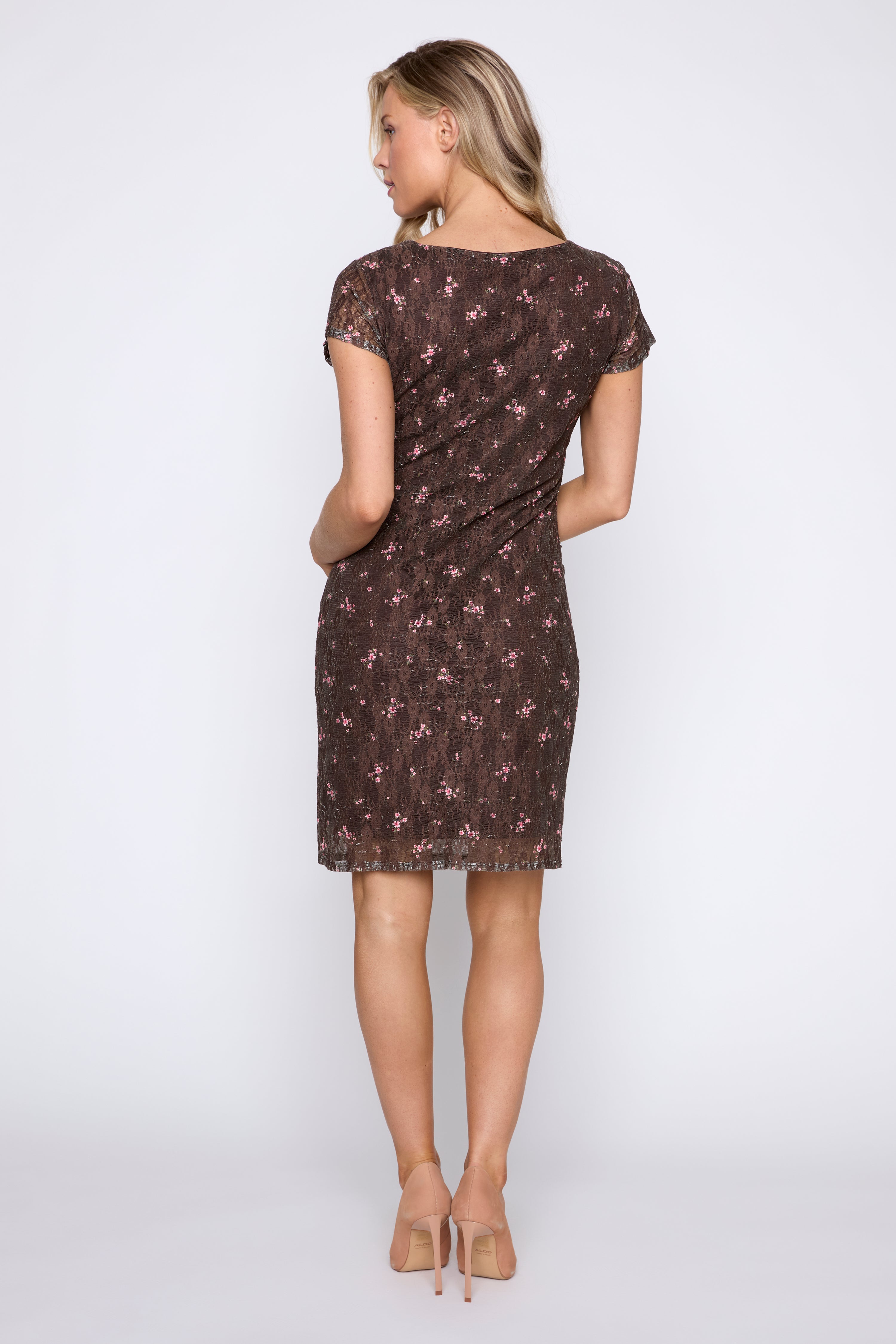 Floral lace dress