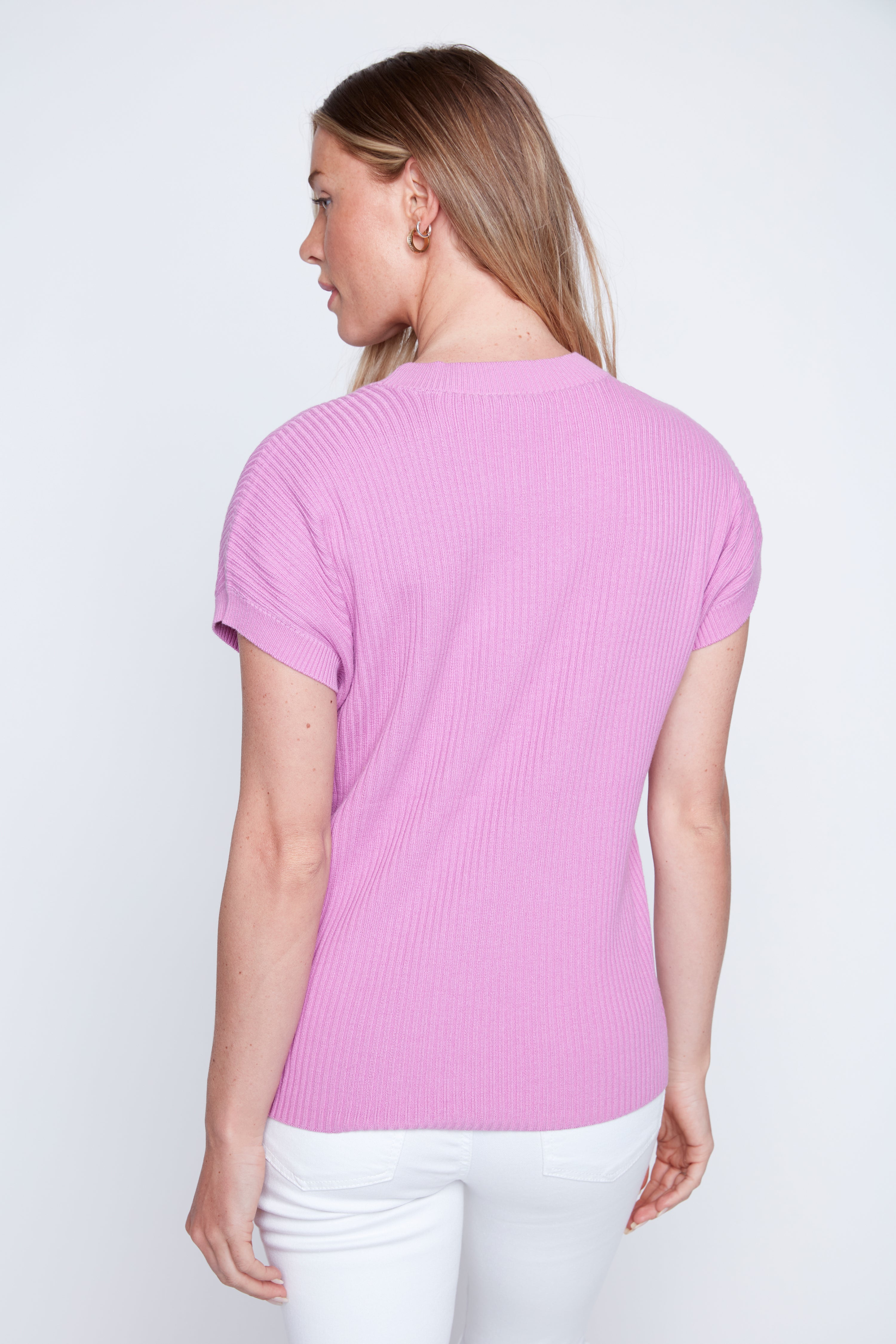 Le pull décontracté en mélange de coton