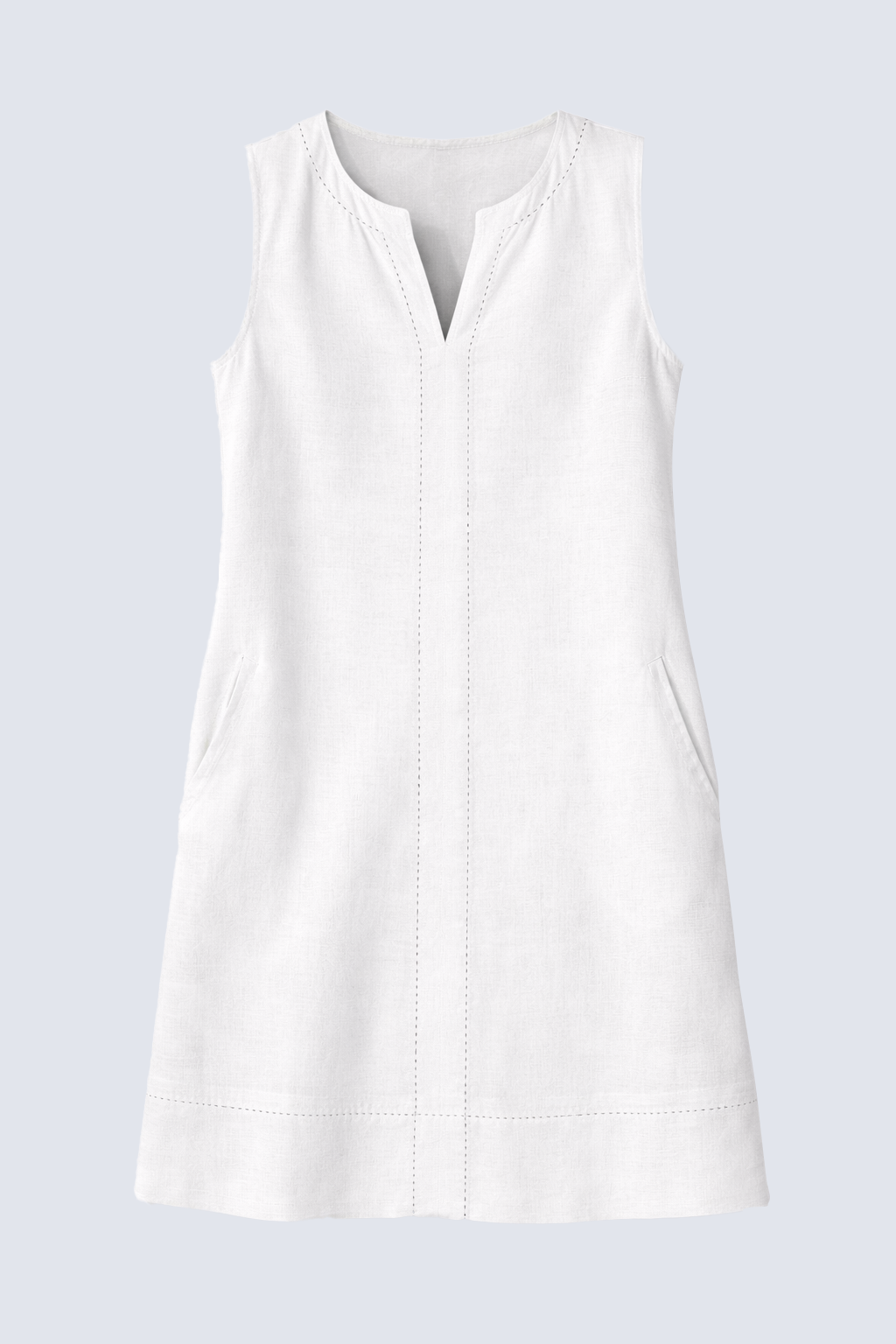 La robe en lin mélangé