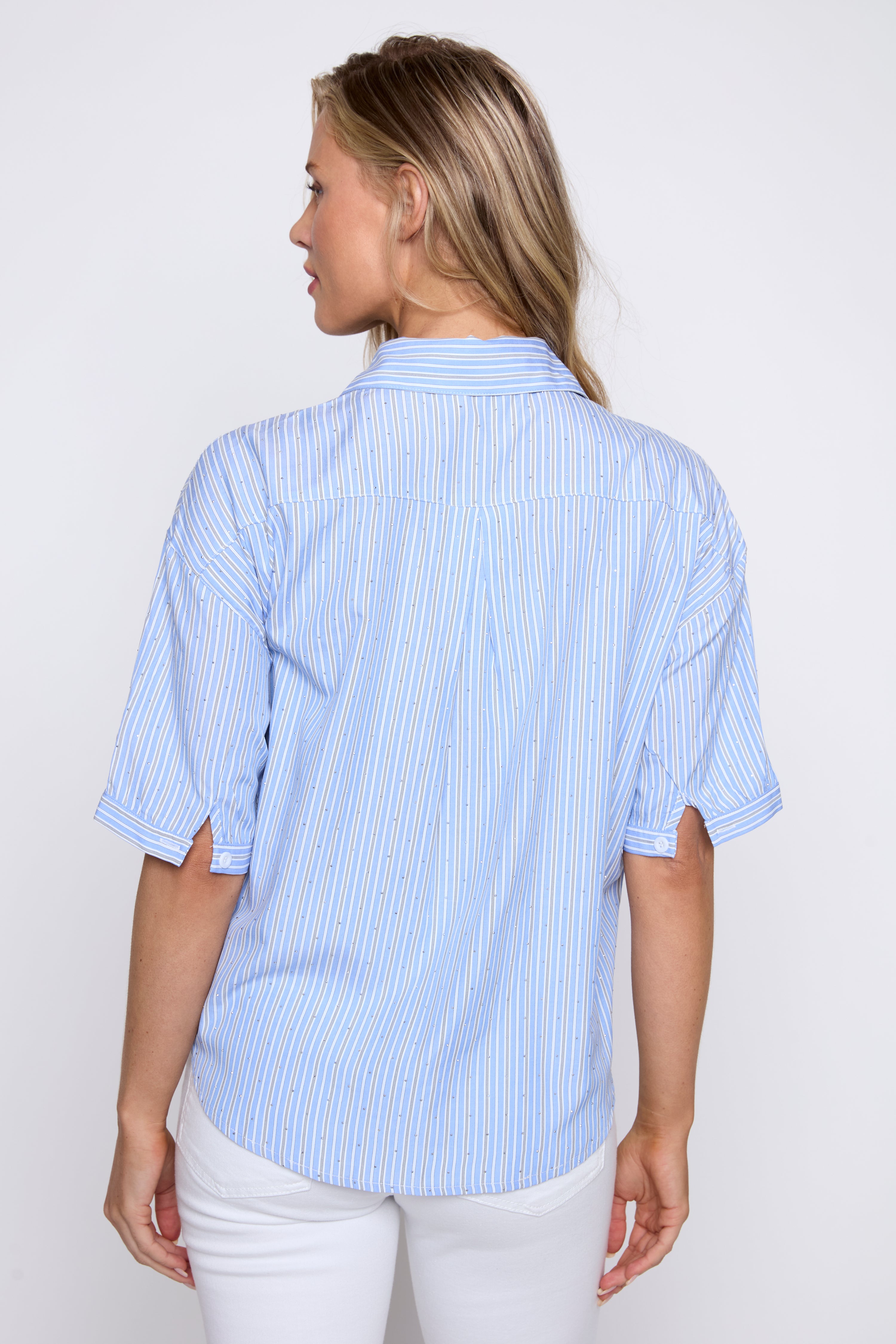 La blouse rayé oversize