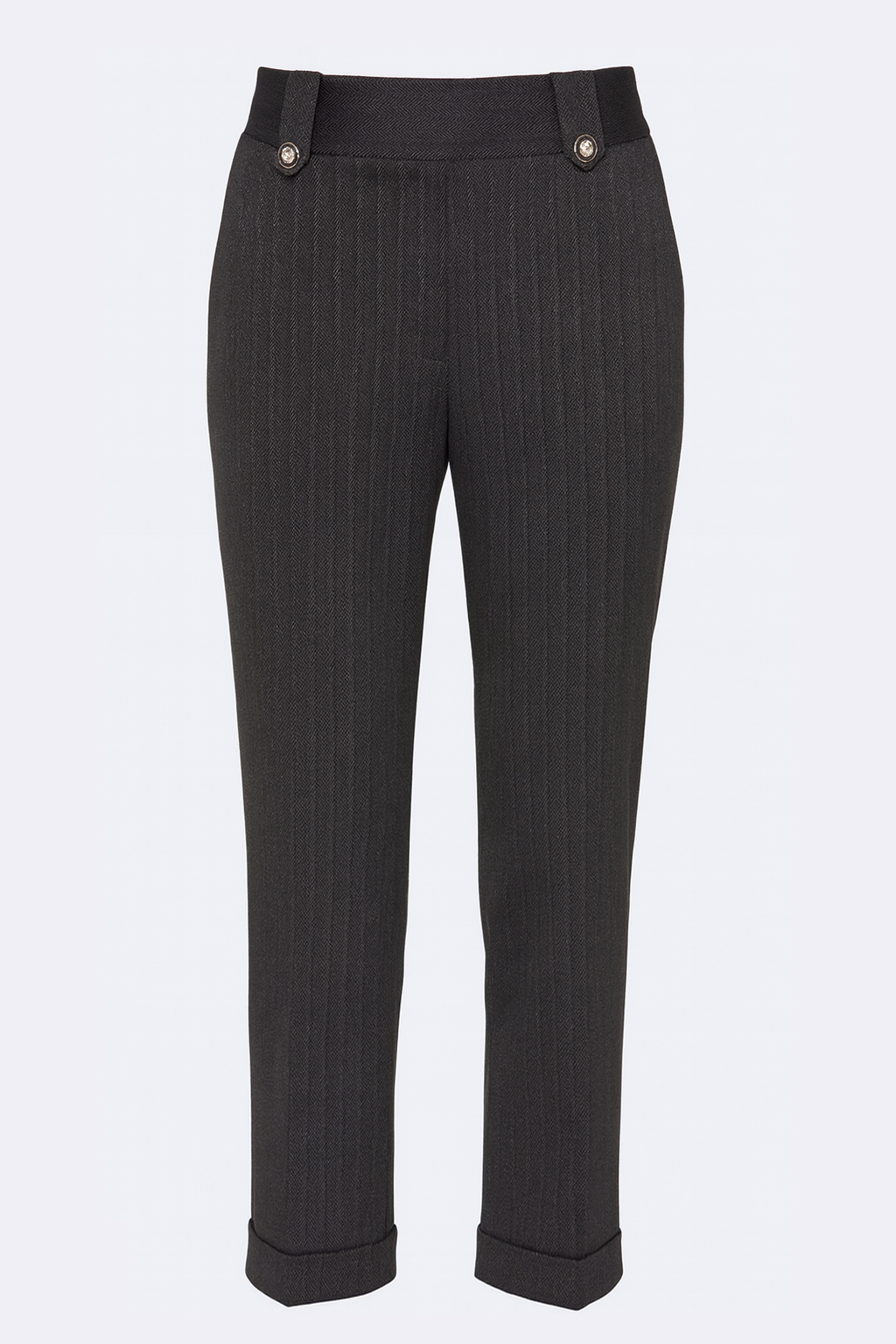 Printed turn cuff pdr pant