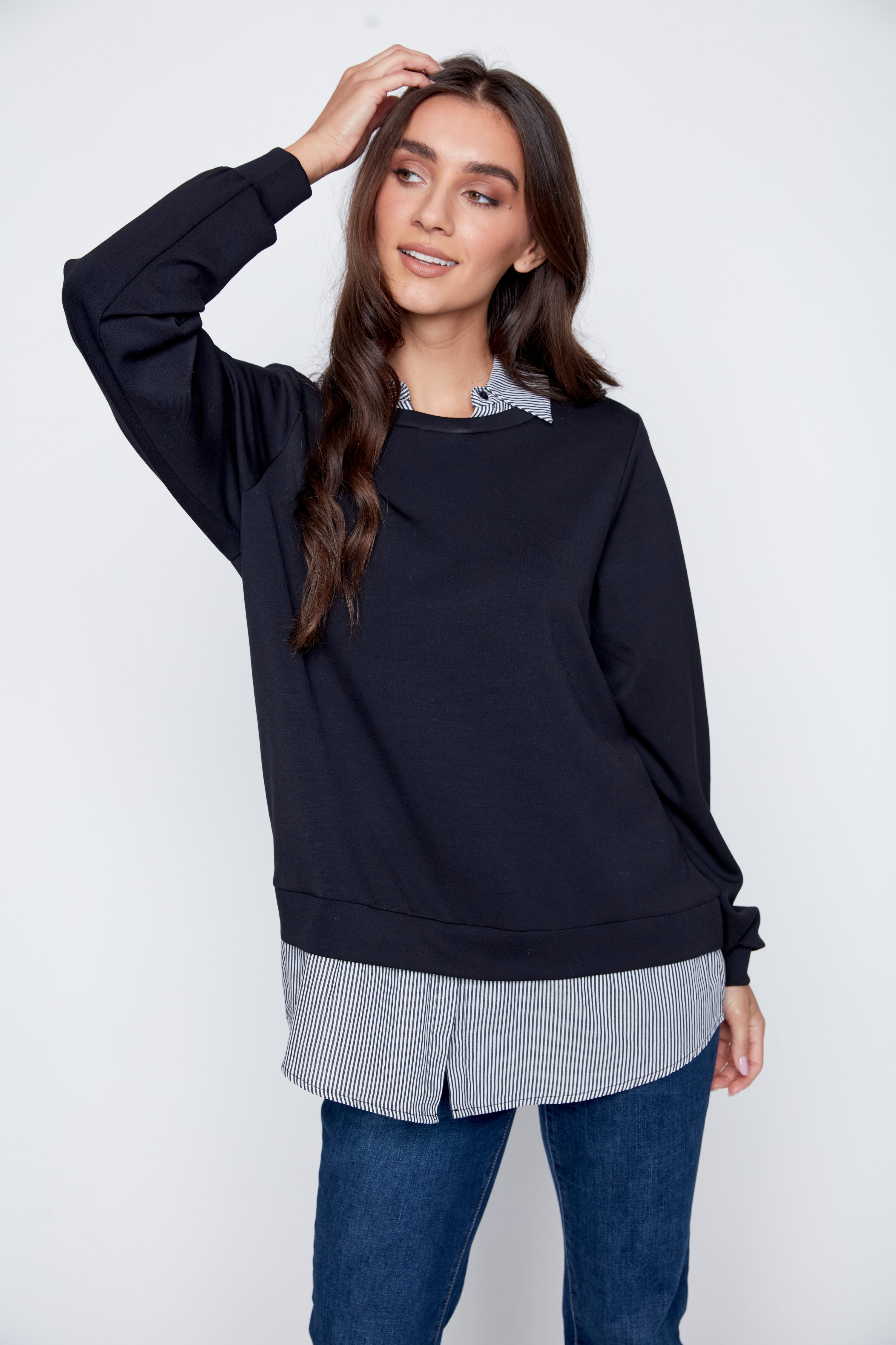 Le pull trompe-l'œil