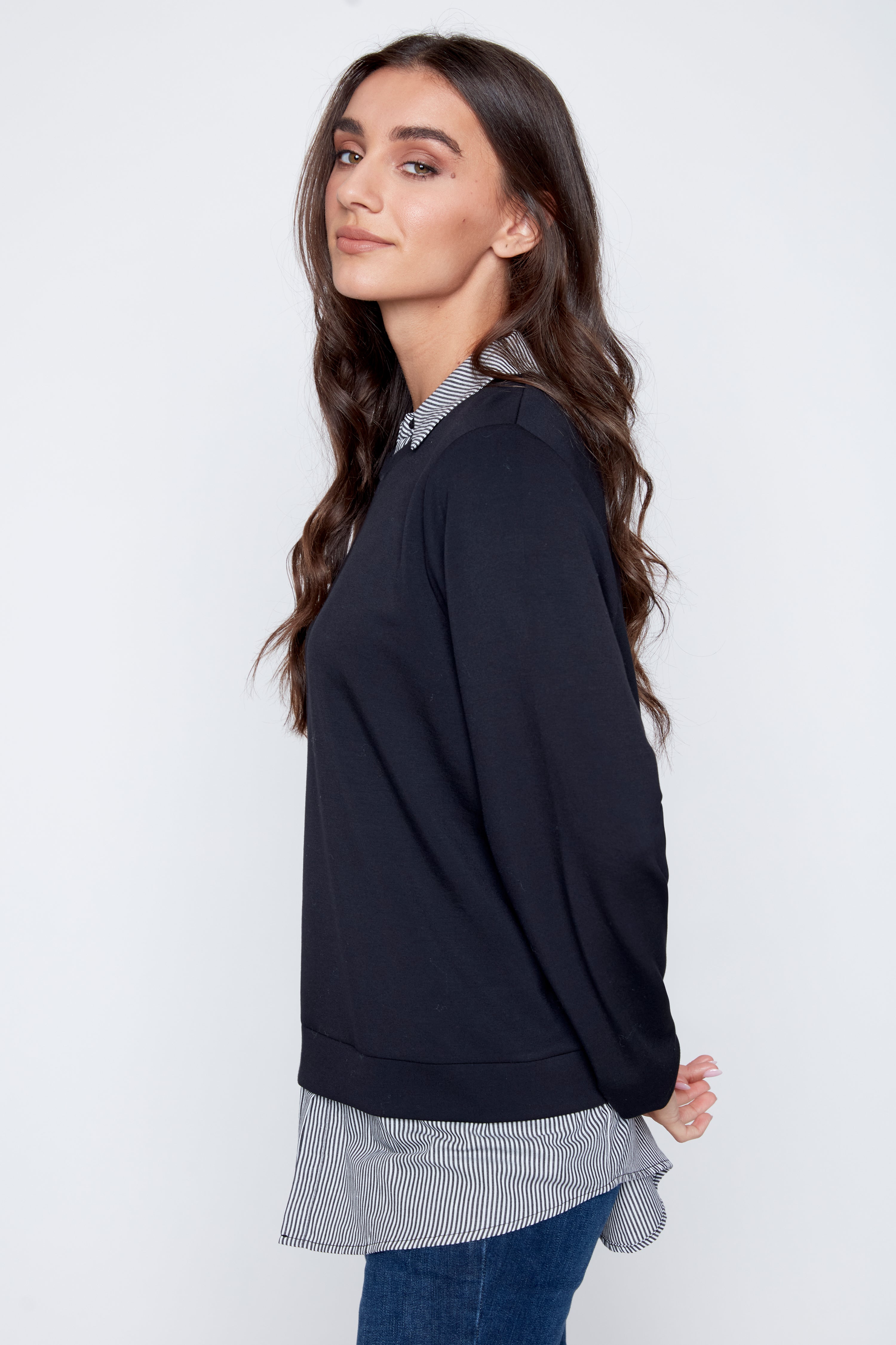 Le pull trompe-l'œil