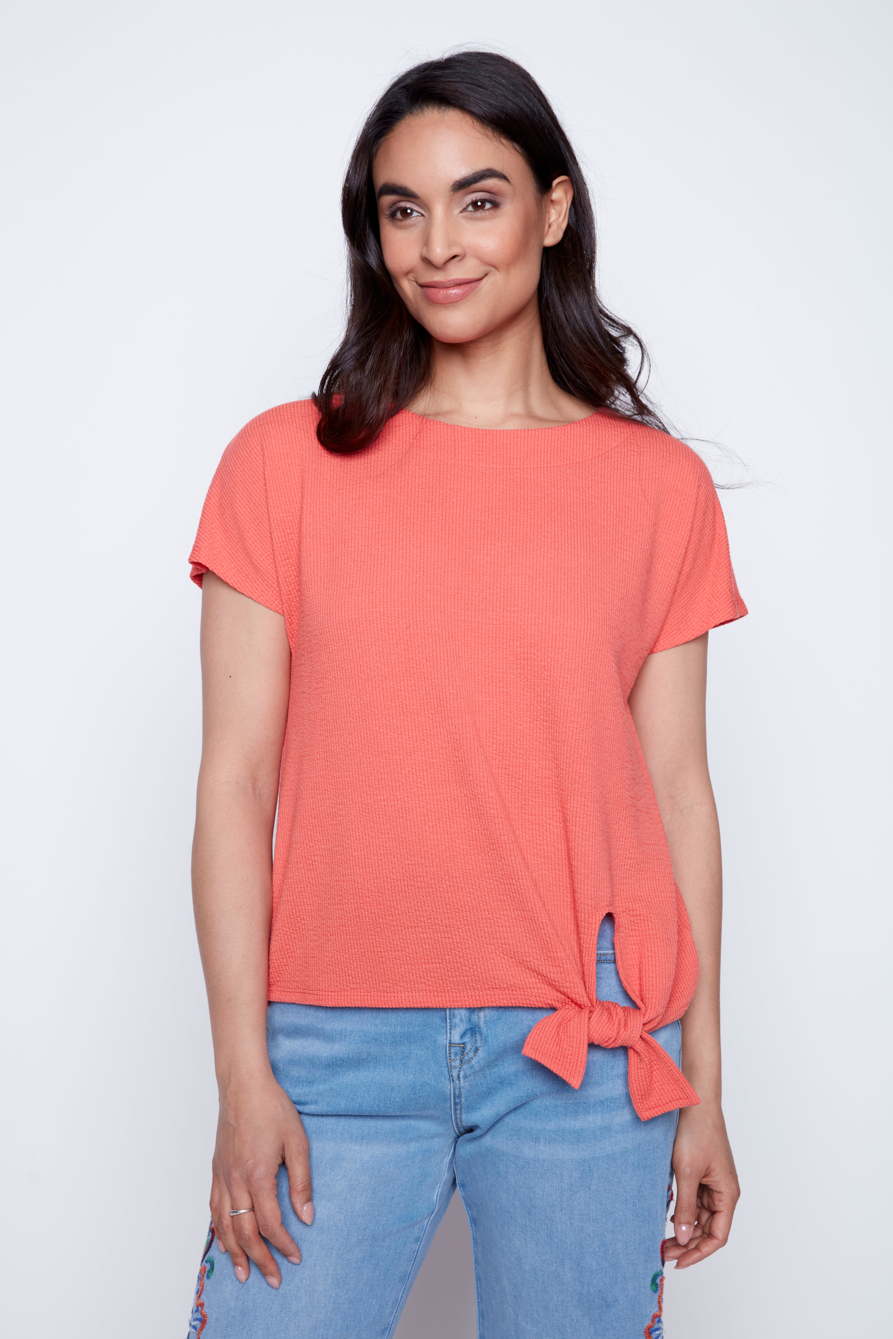 Solid knot front top