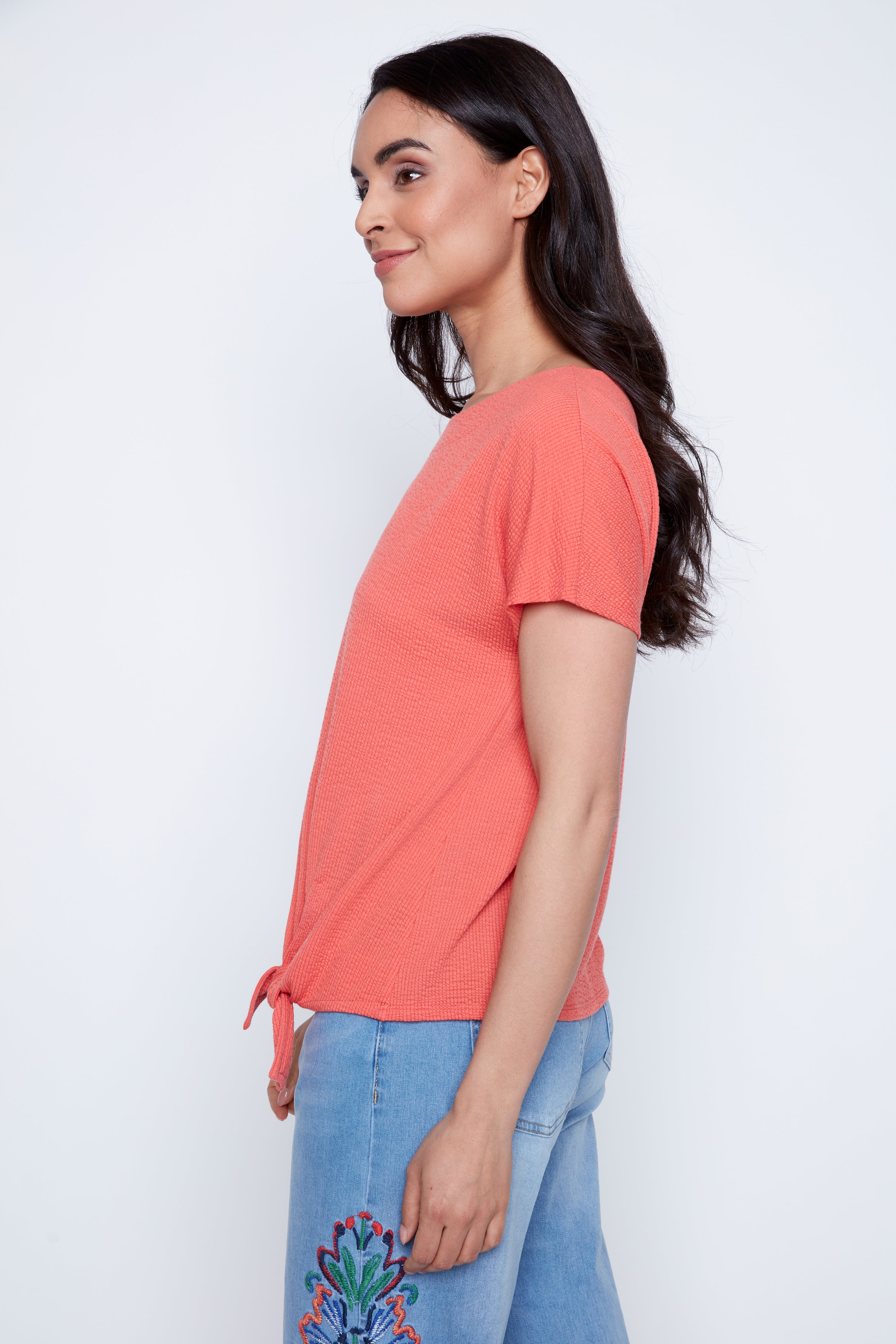 Solid knot front top