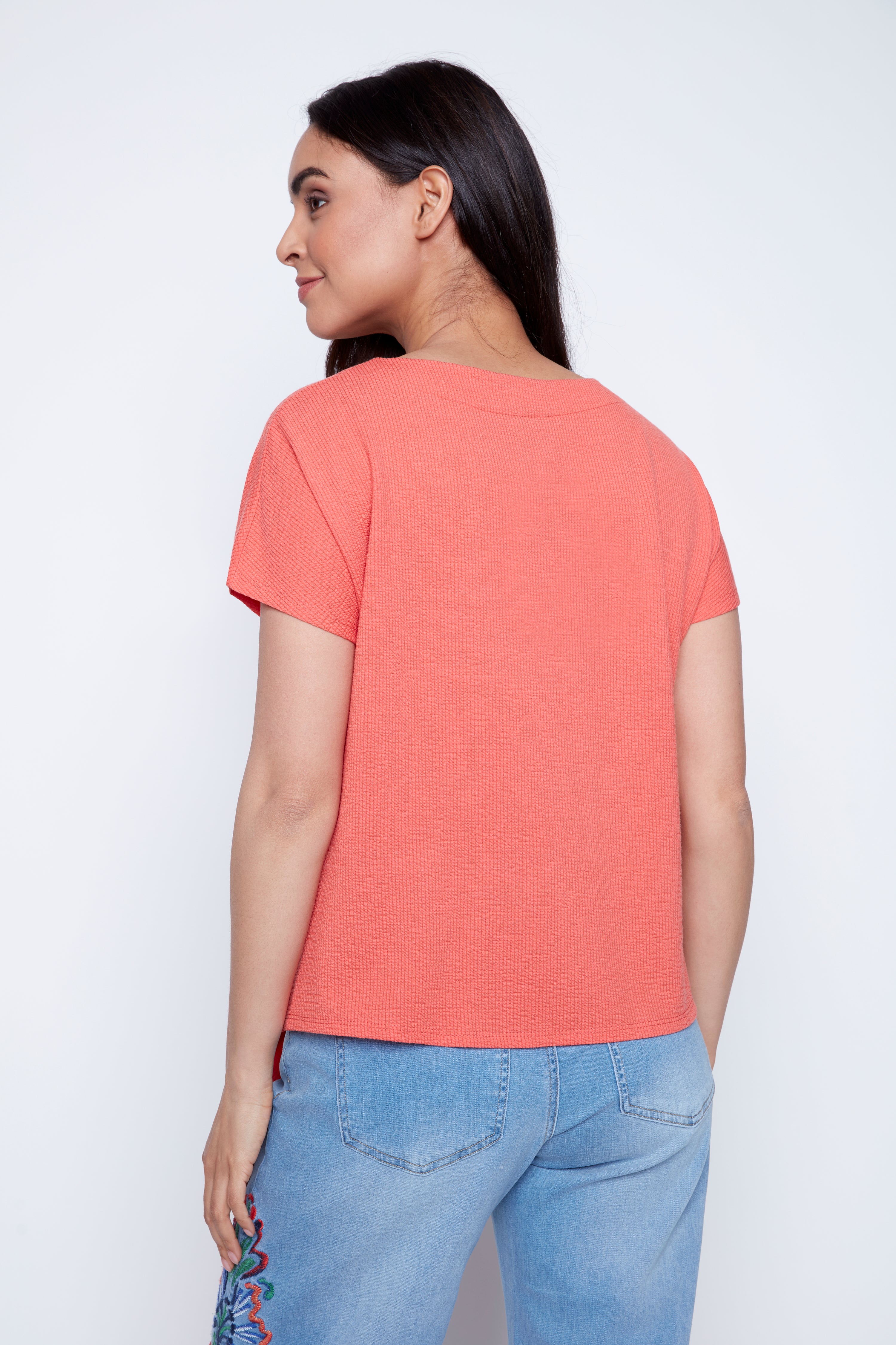 Solid knot front top