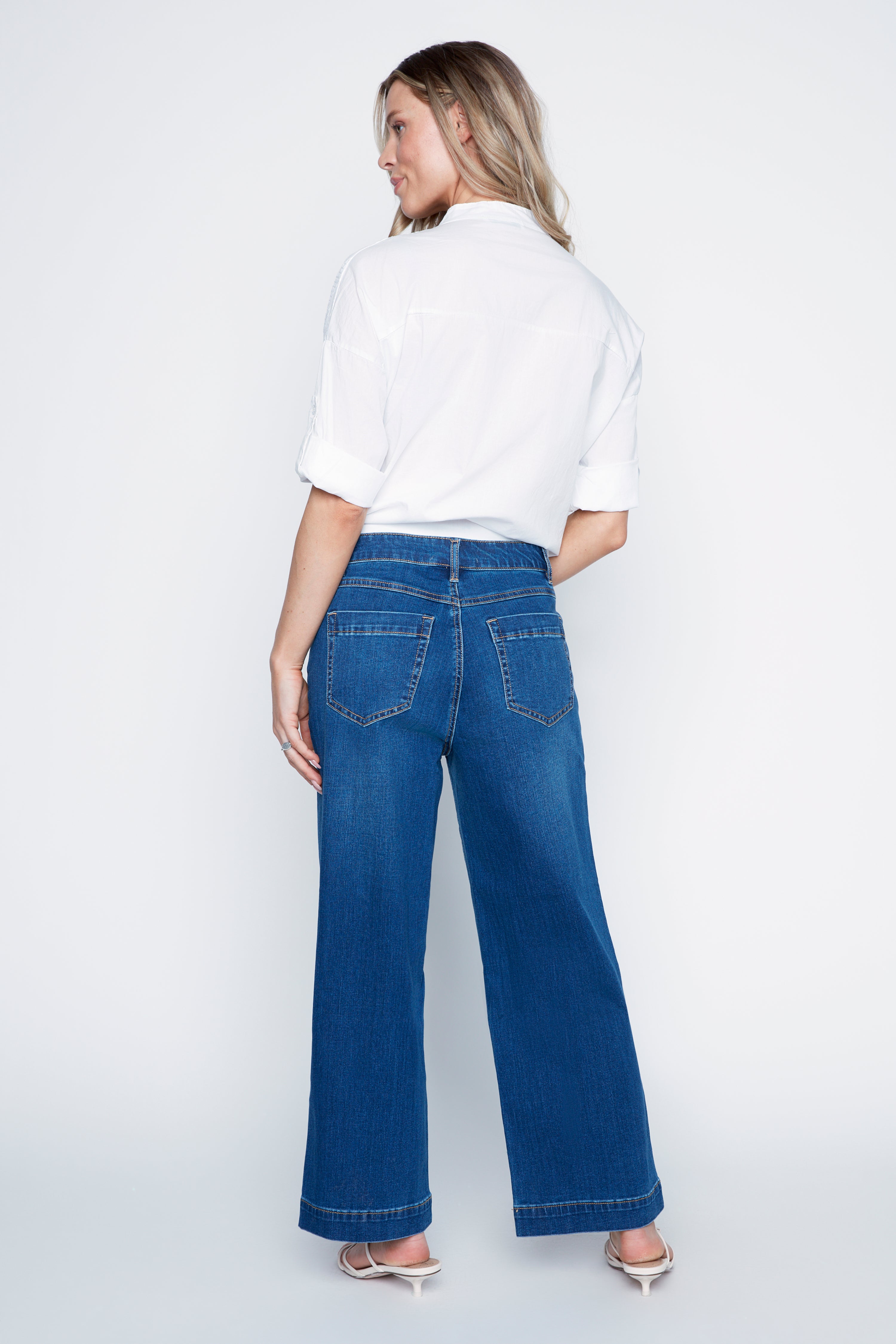 Audrey wide leg jean