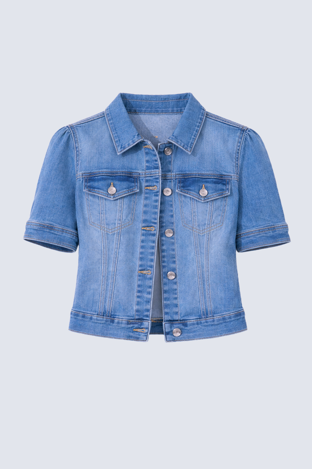 La veste en denim courte