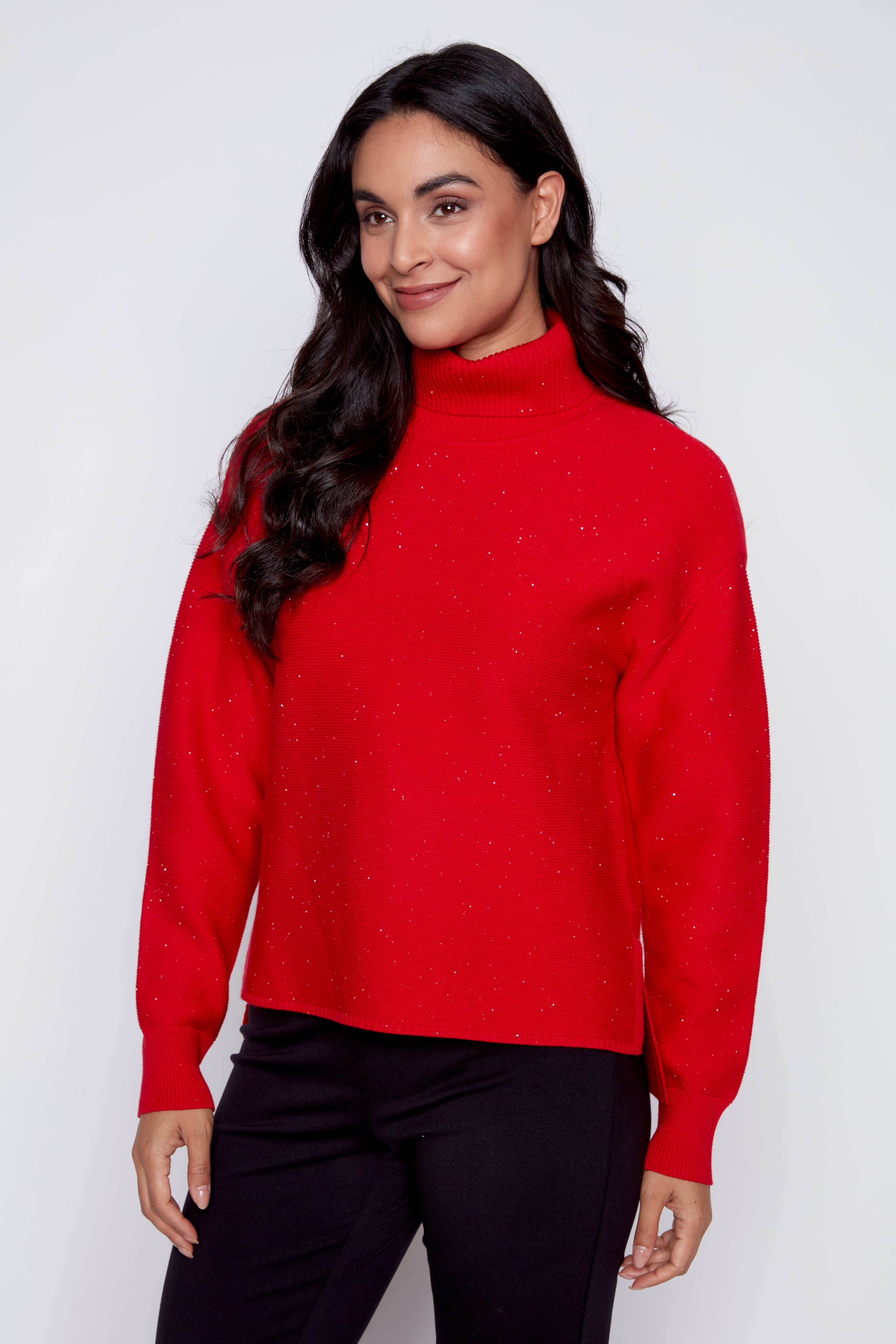 Sequin detail sweater