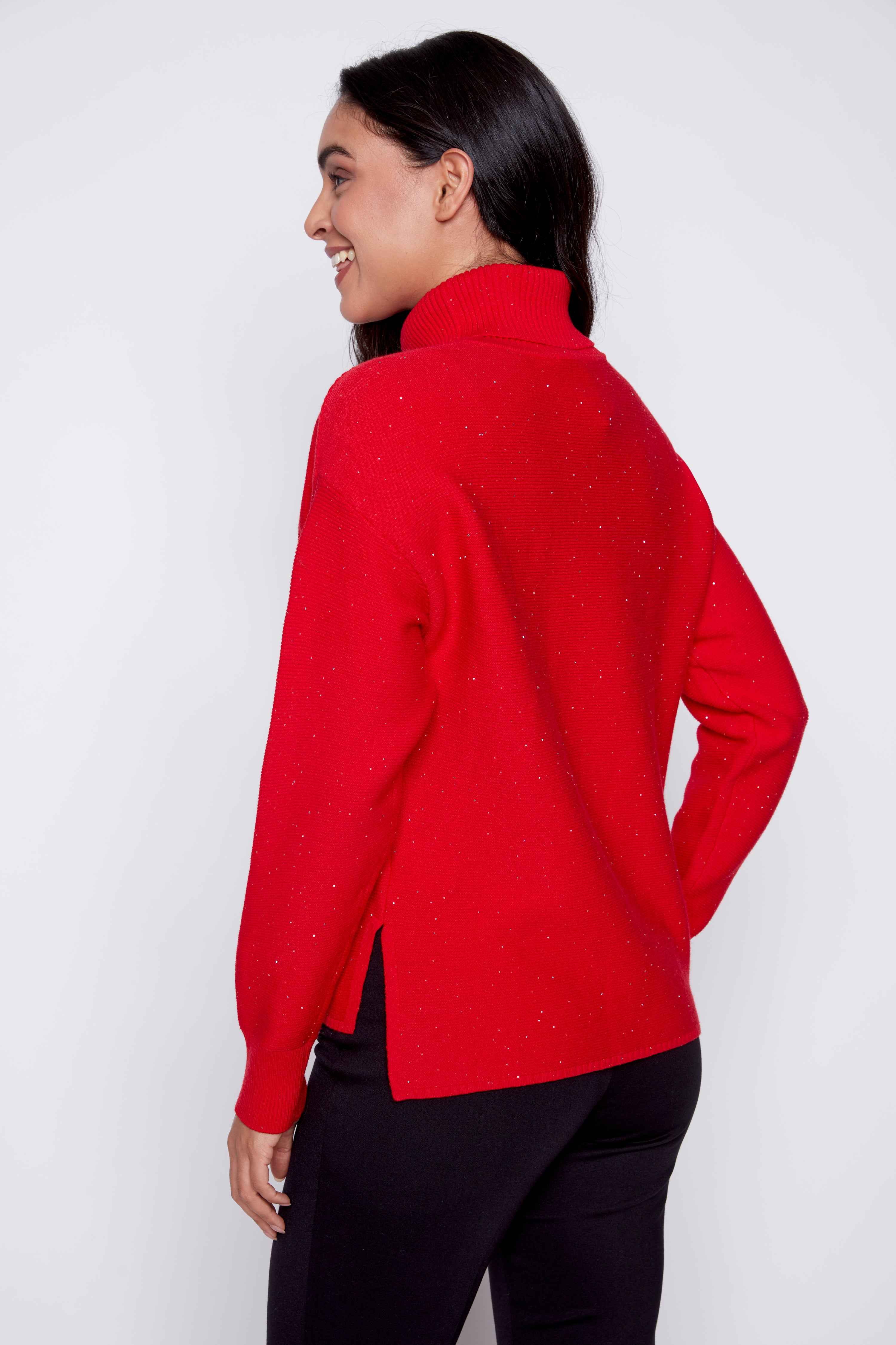 Sequin detail sweater