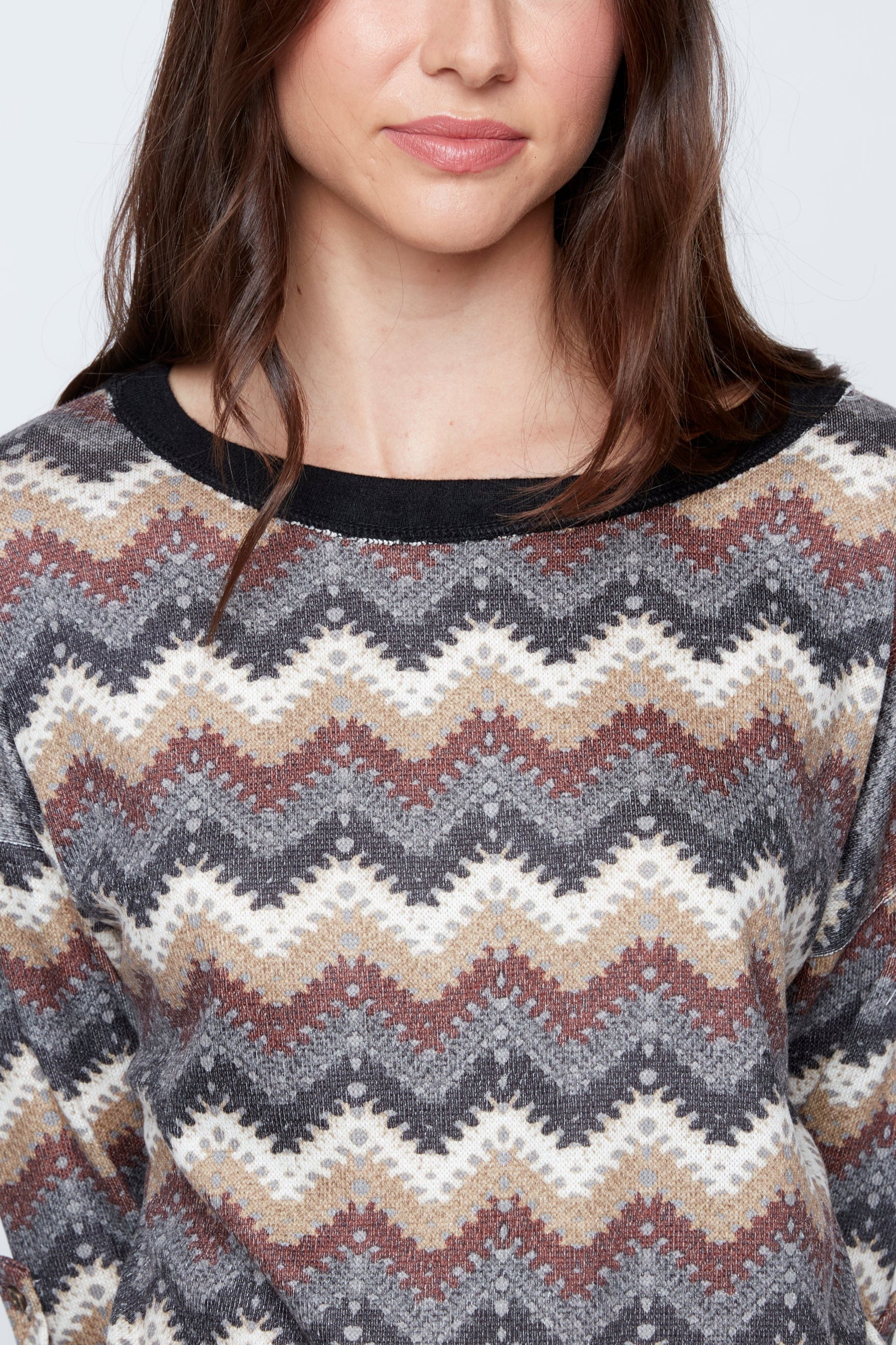 Missoni print top