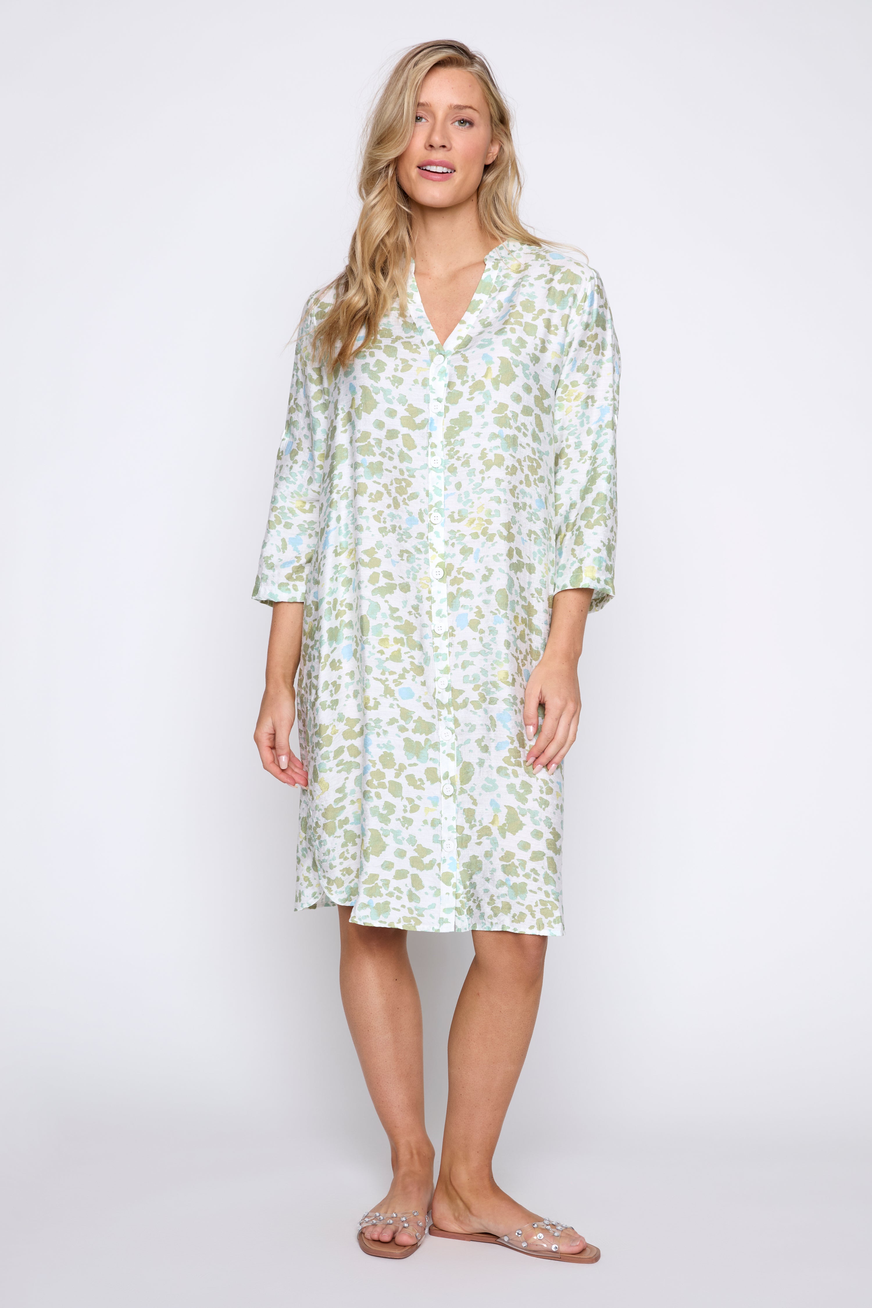 La robe chemise imprimée