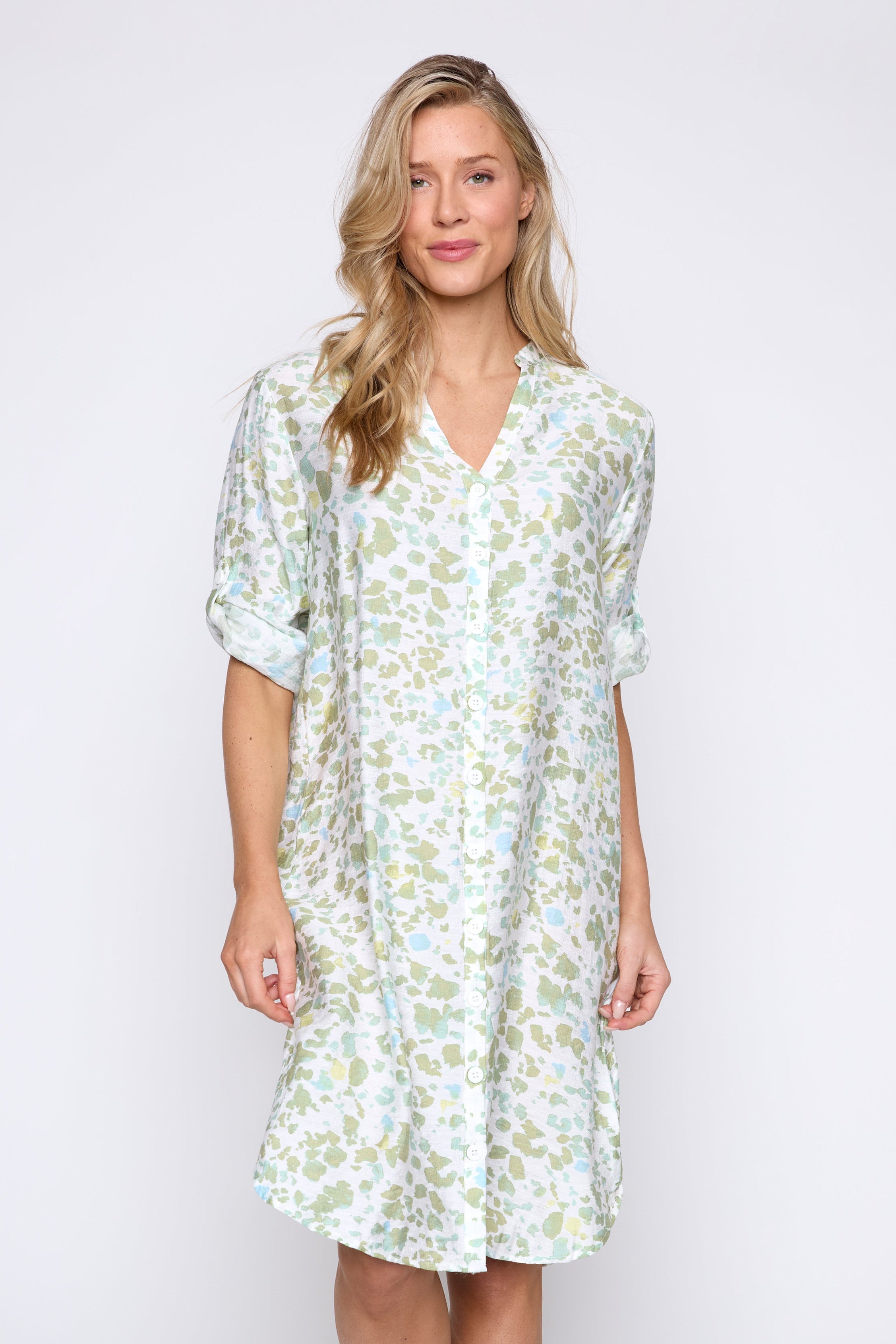 La robe chemise imprimée