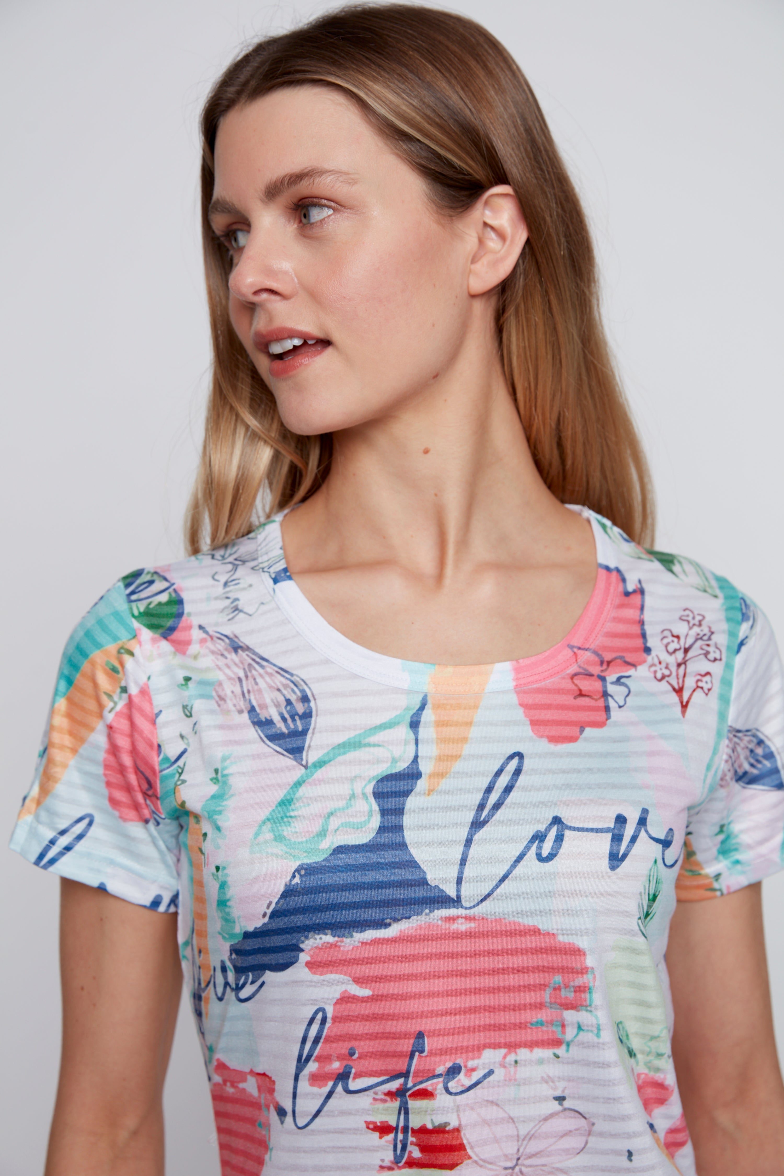 Le t-shirt amour de vie dévoré