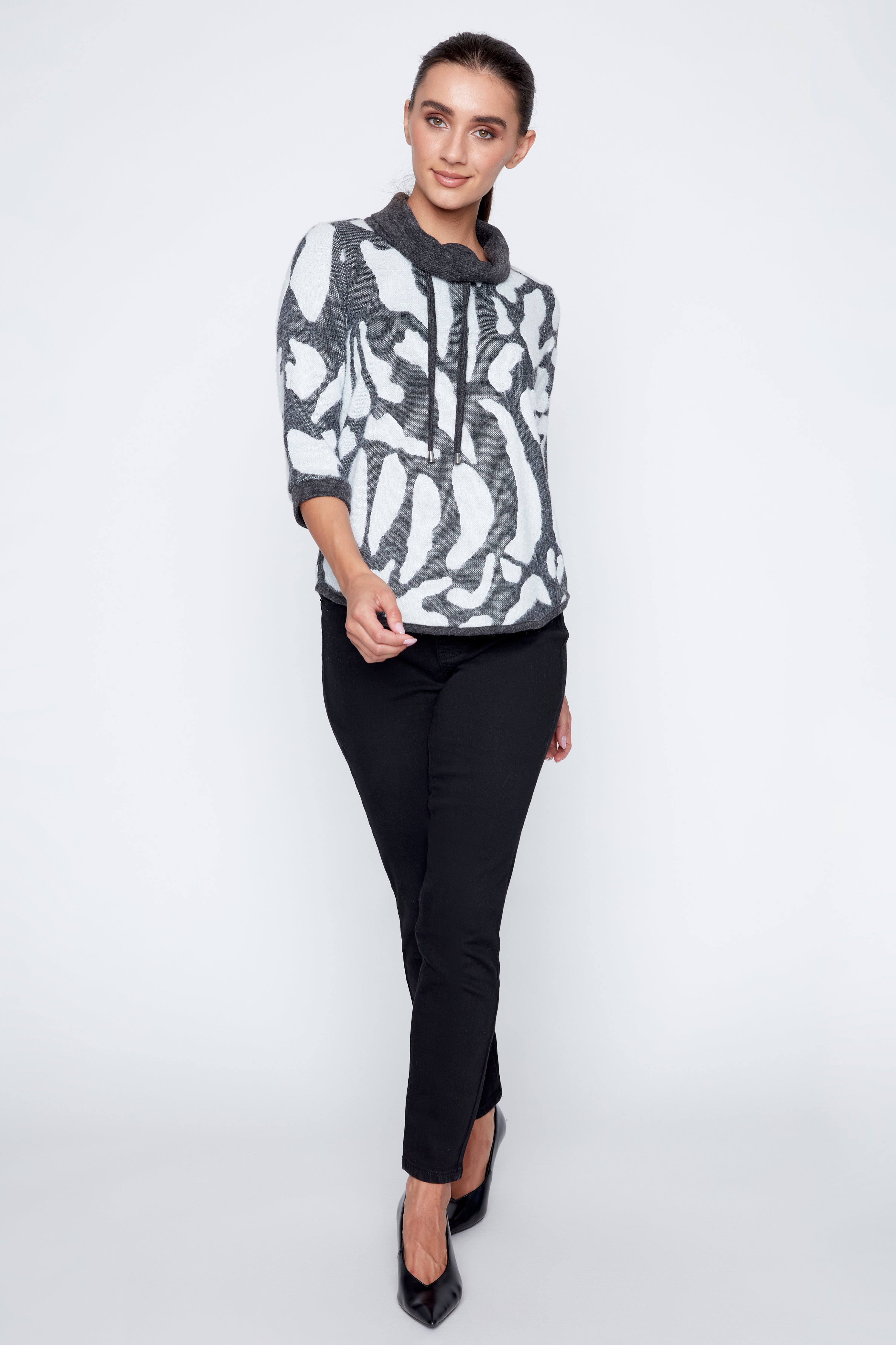 La tunique à imprimé animalier