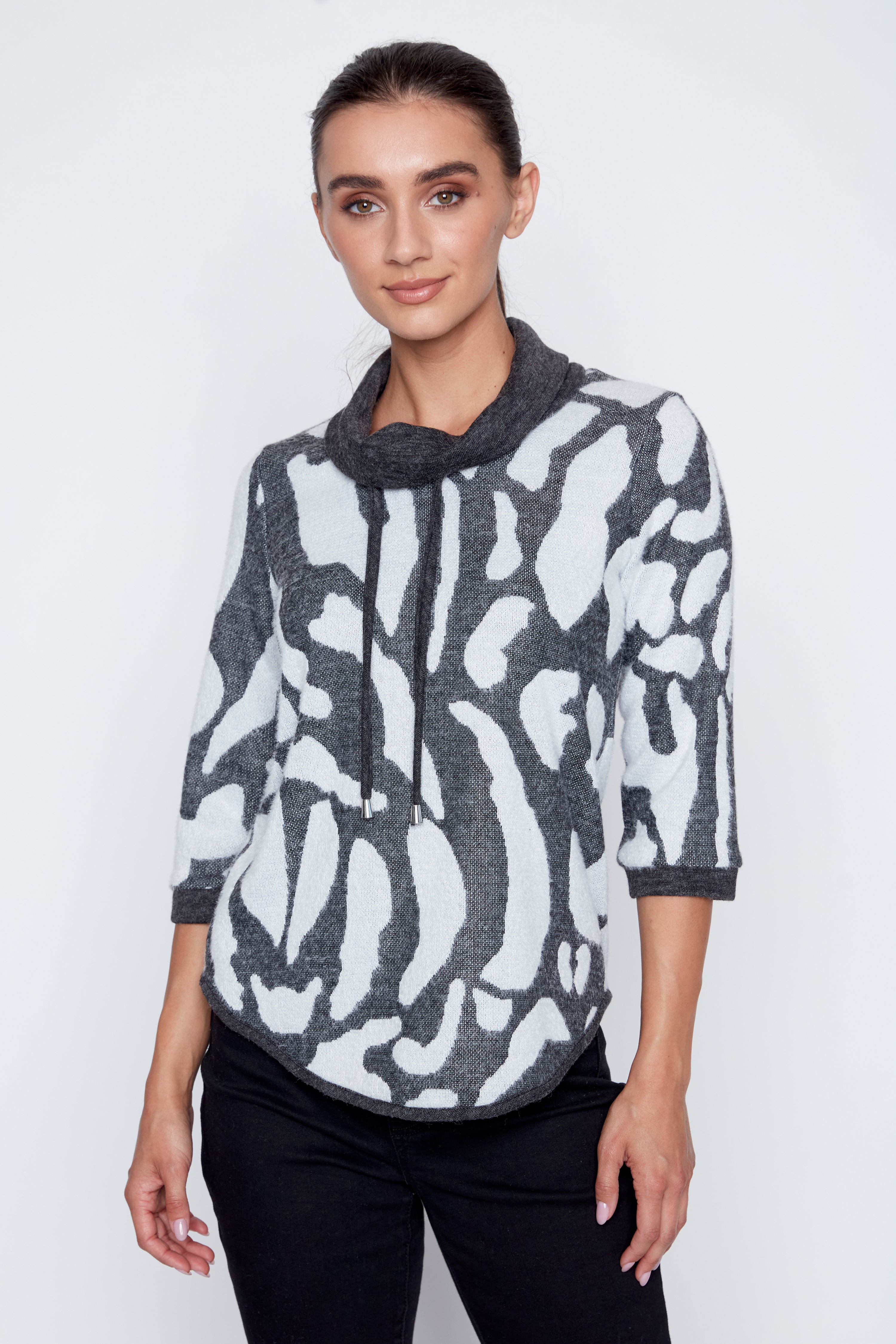 La tunique à imprimé animalier