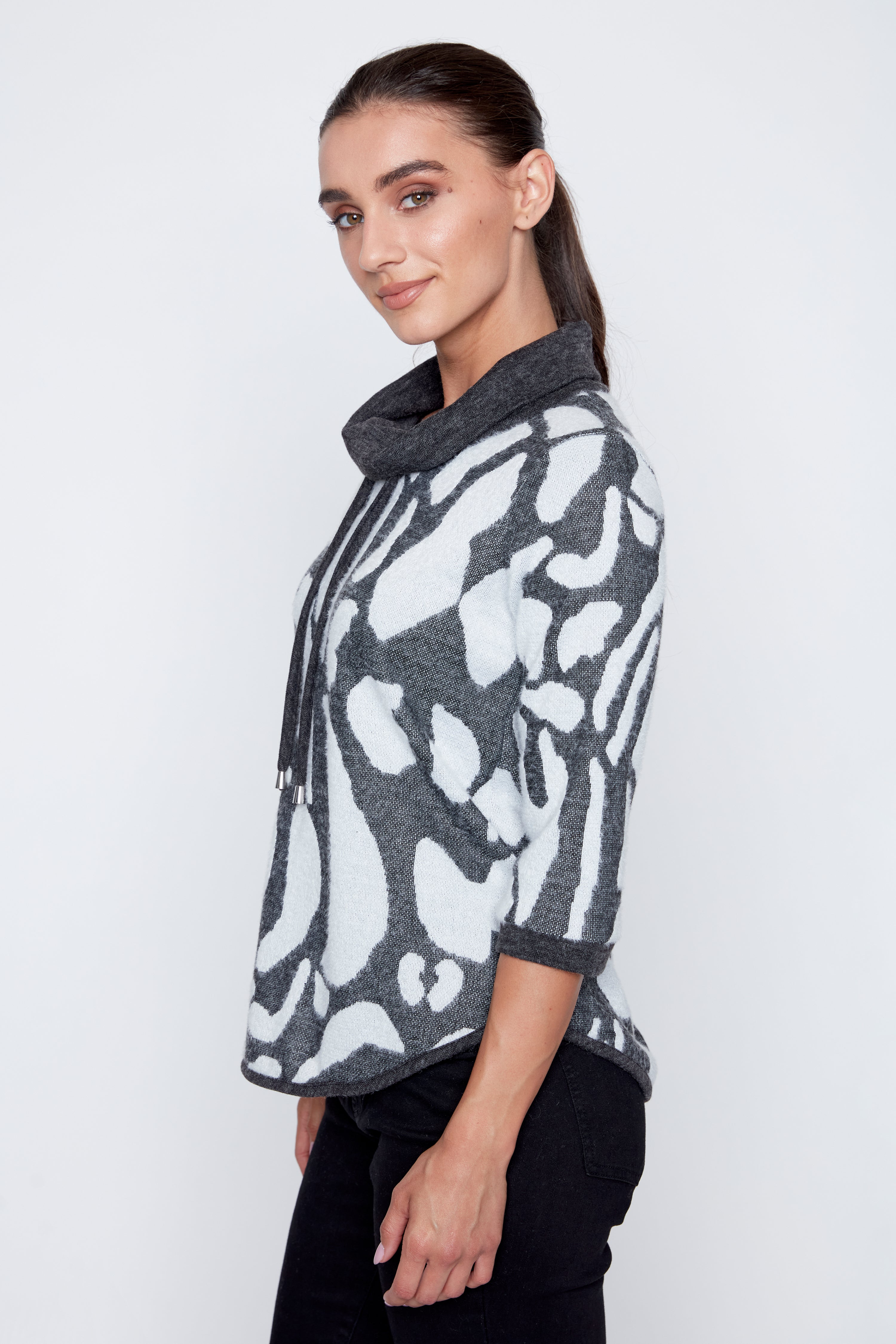 La tunique à imprimé animalier