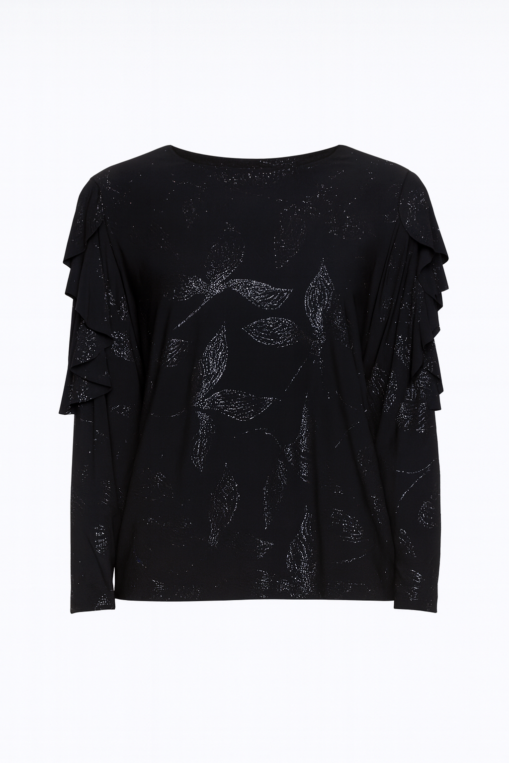 Le haut à manches volantées