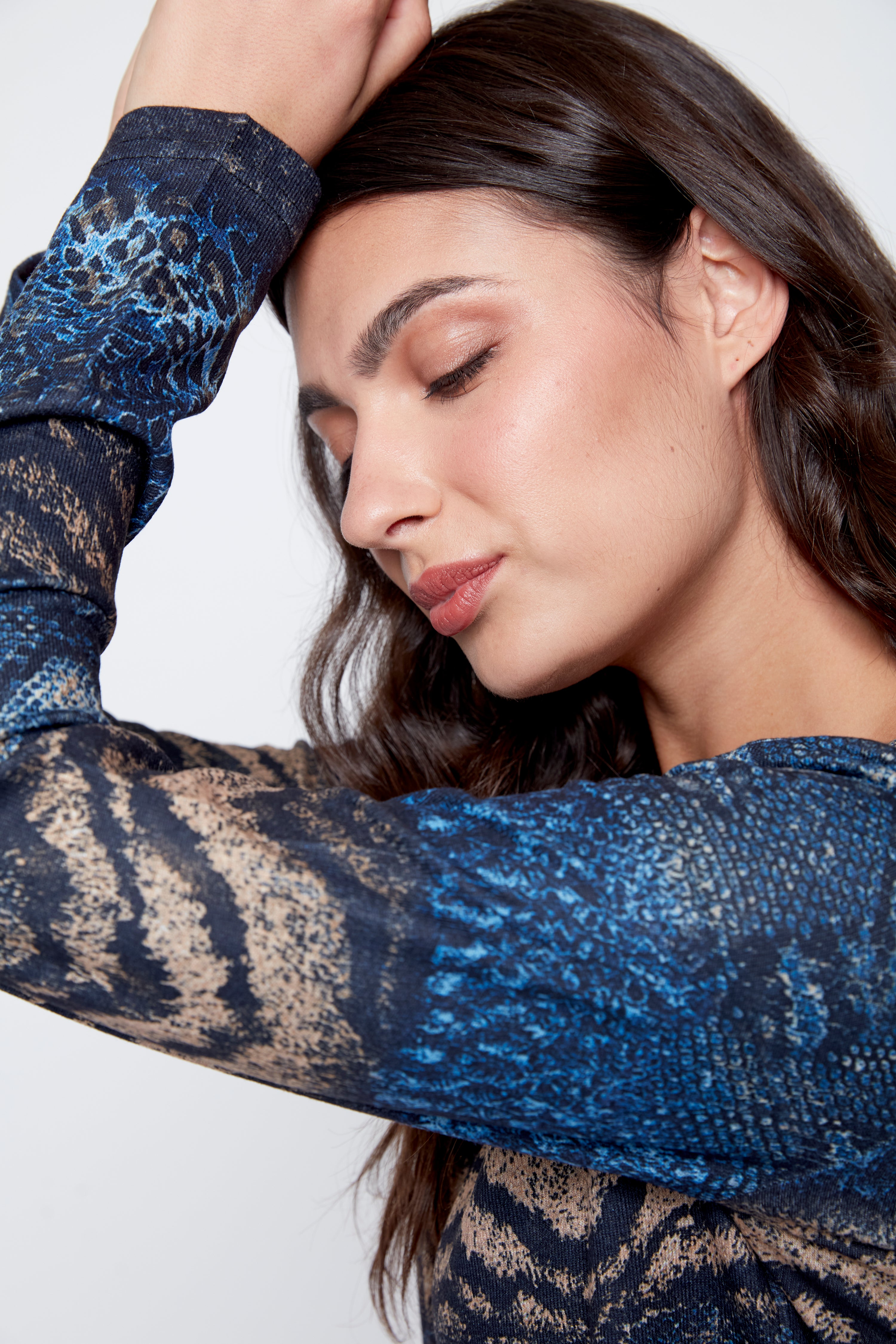 Le haut à imprimé animalier