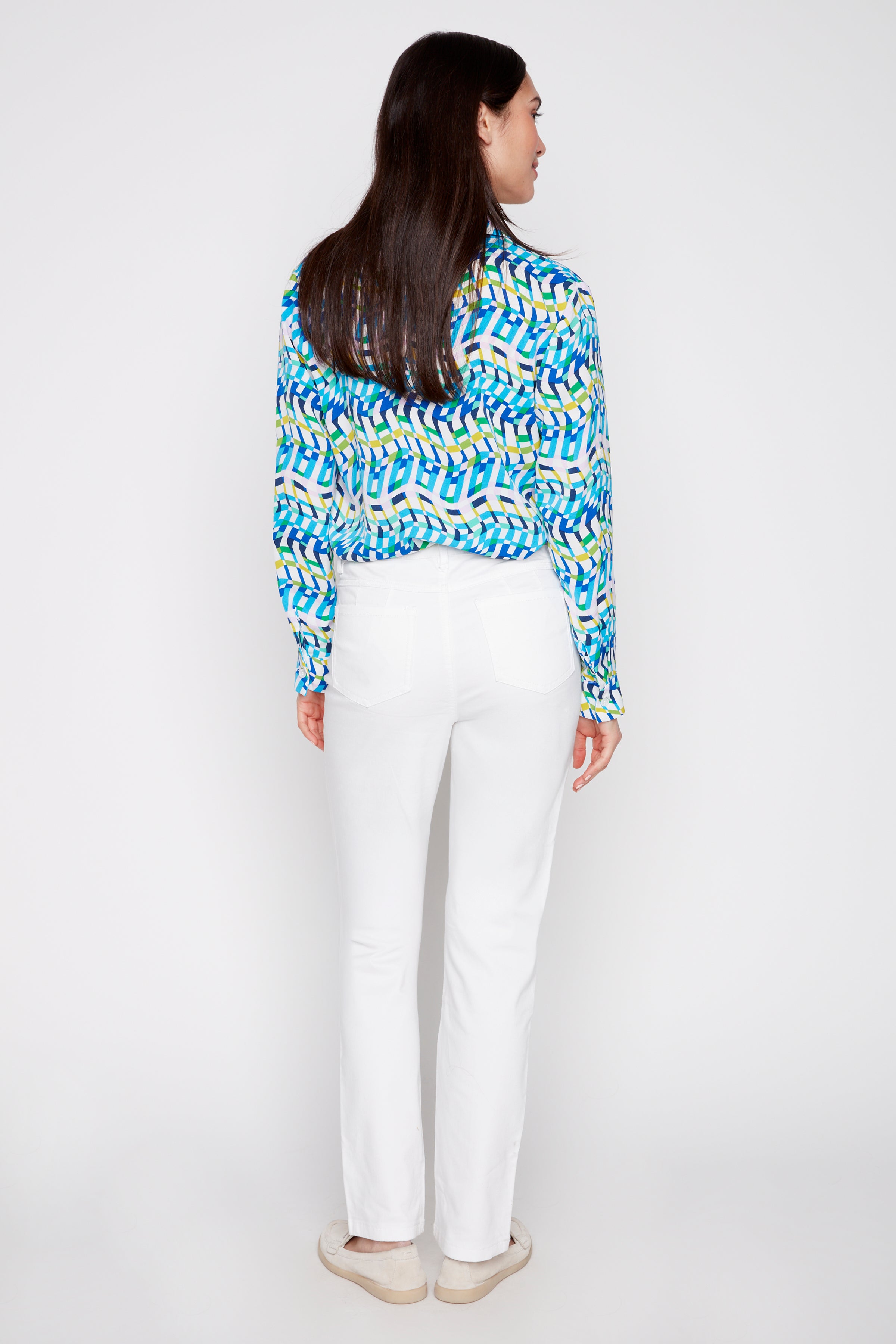 Le jean Sophia coupe droite