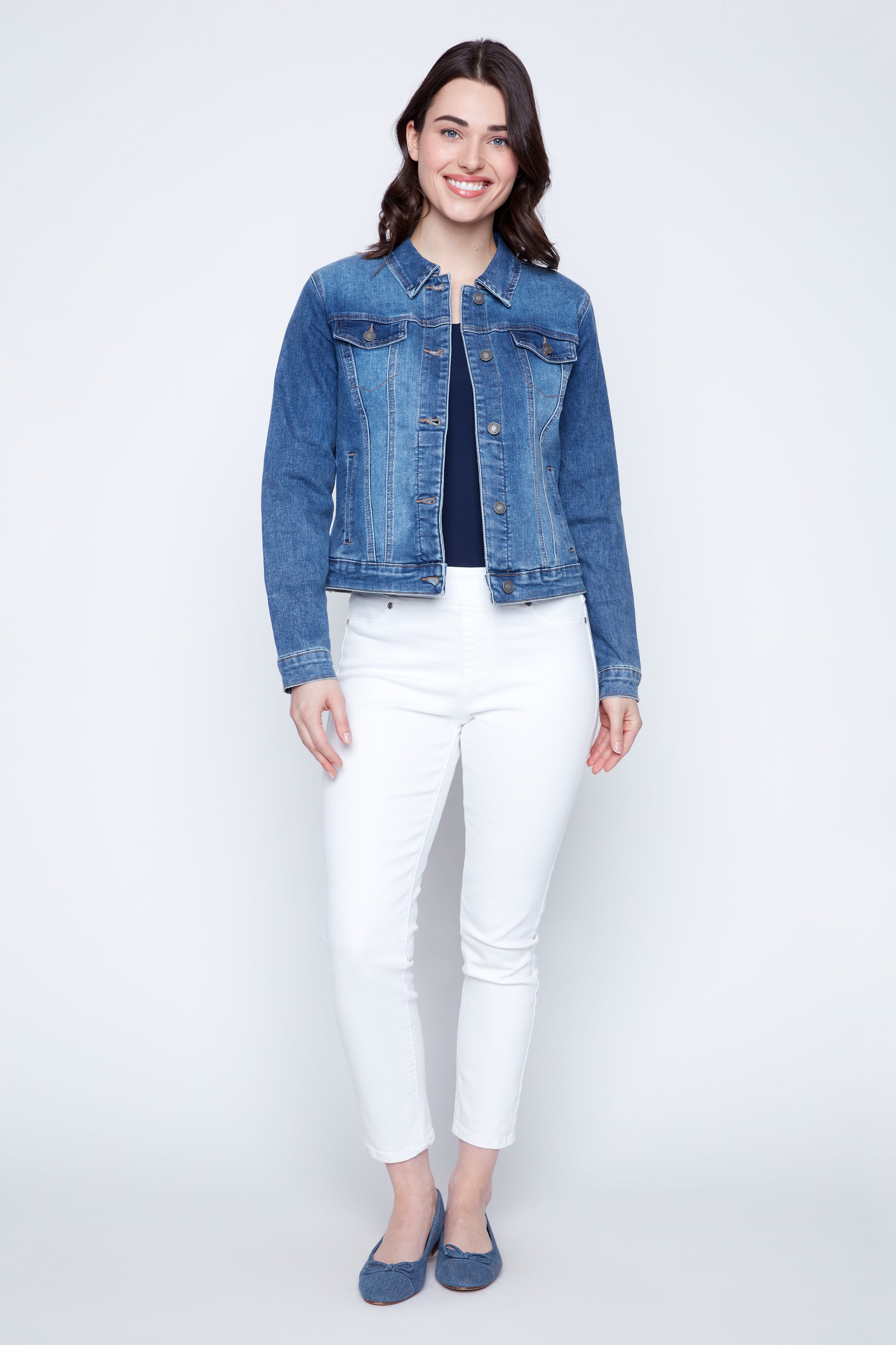 La veste en jean classique