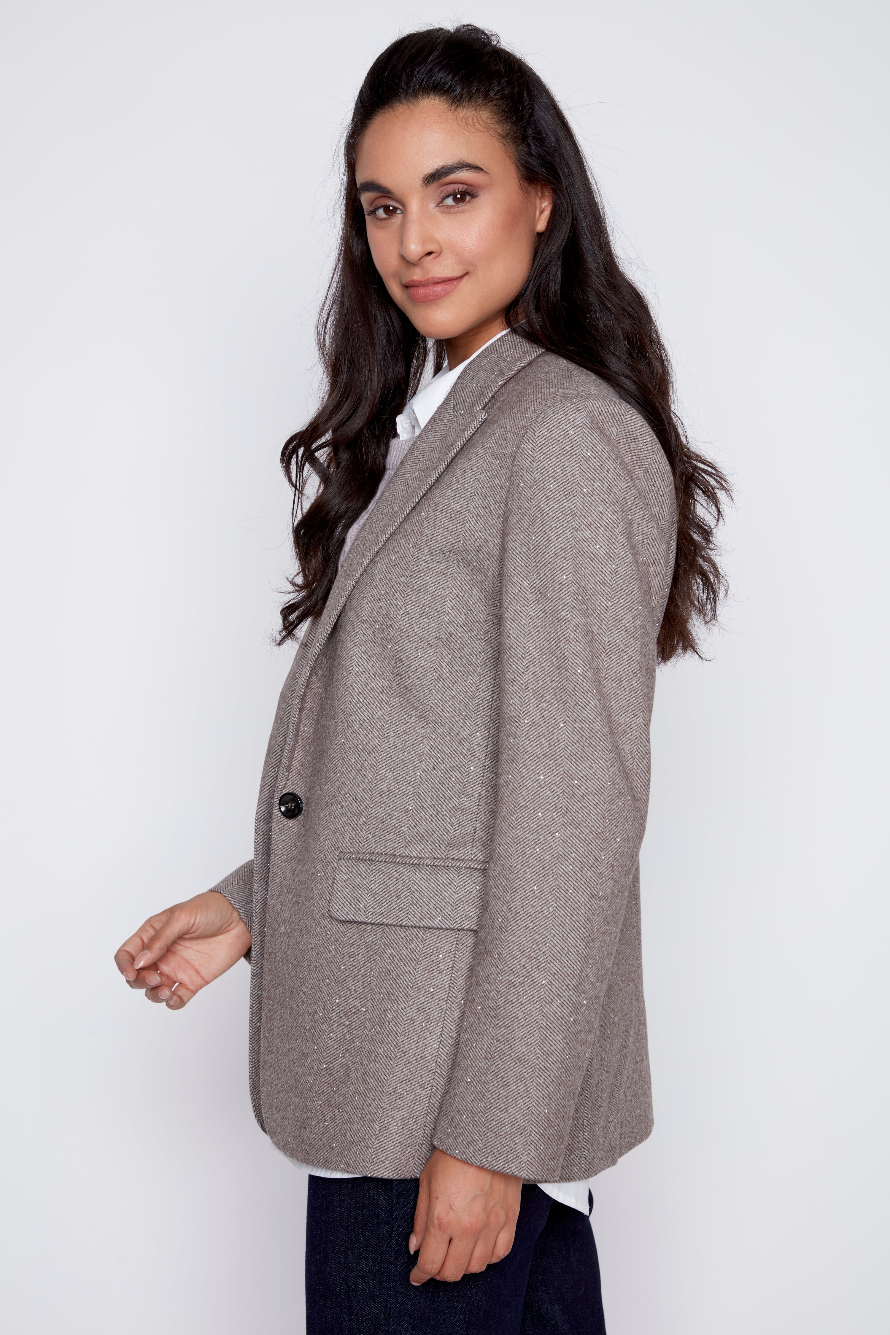 Tweed blazer