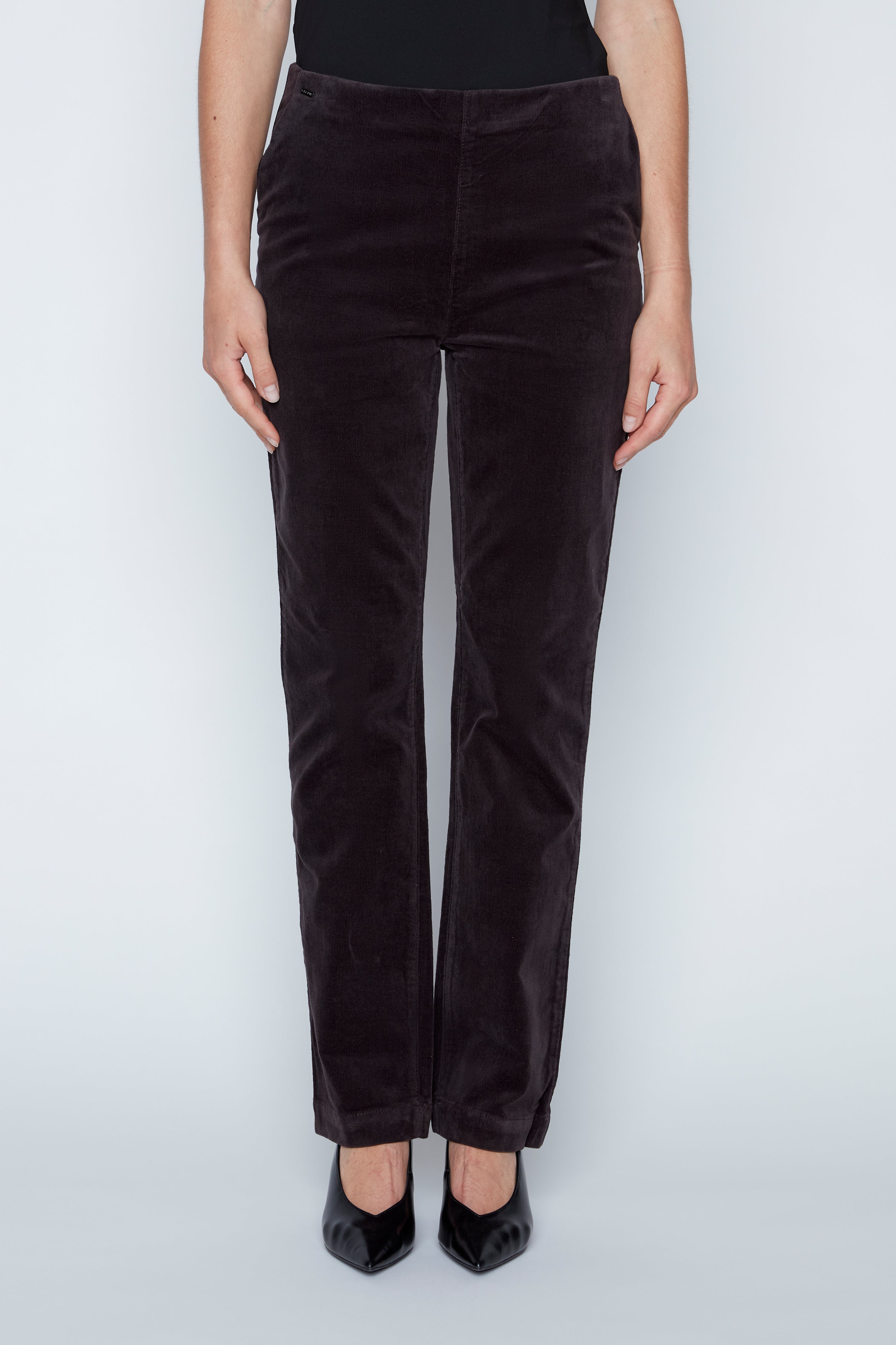 Straight leg corduroy pant