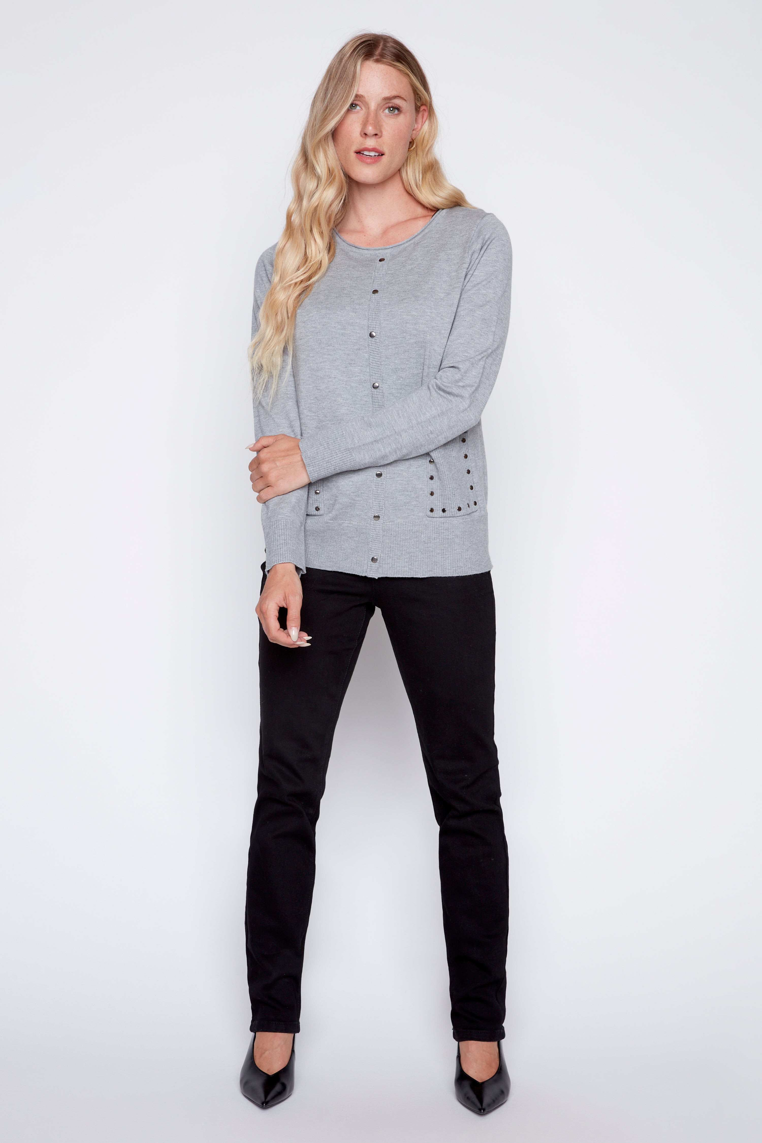 Stud detail sweater