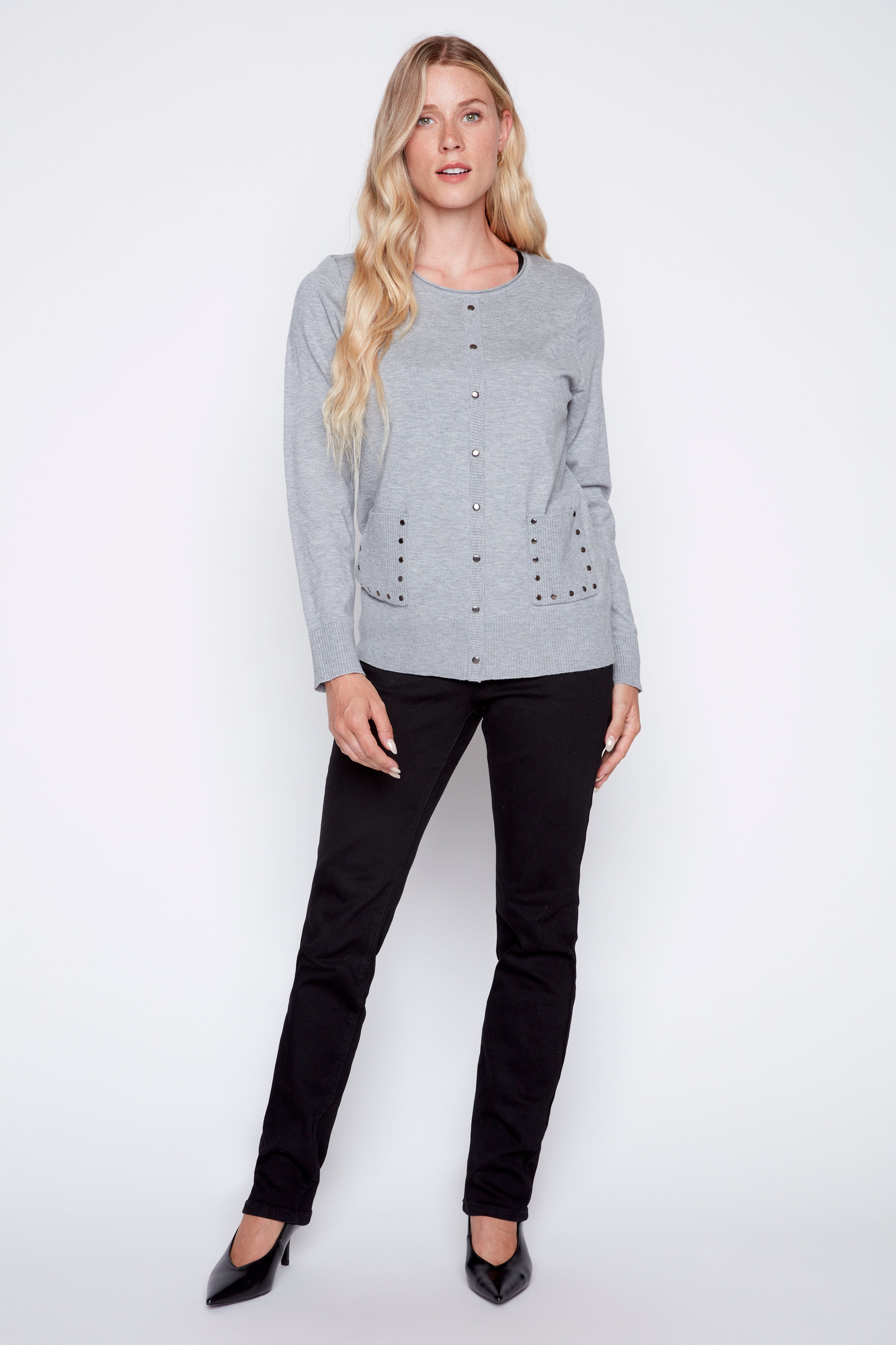 Stud detail sweater