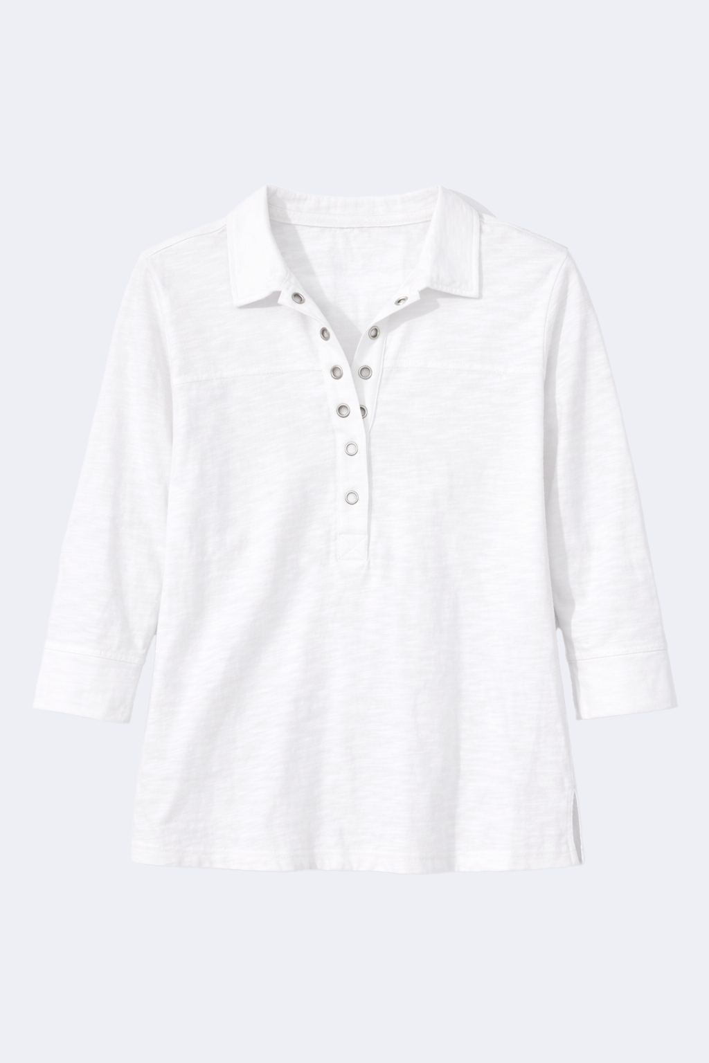 Le polo en coton uni