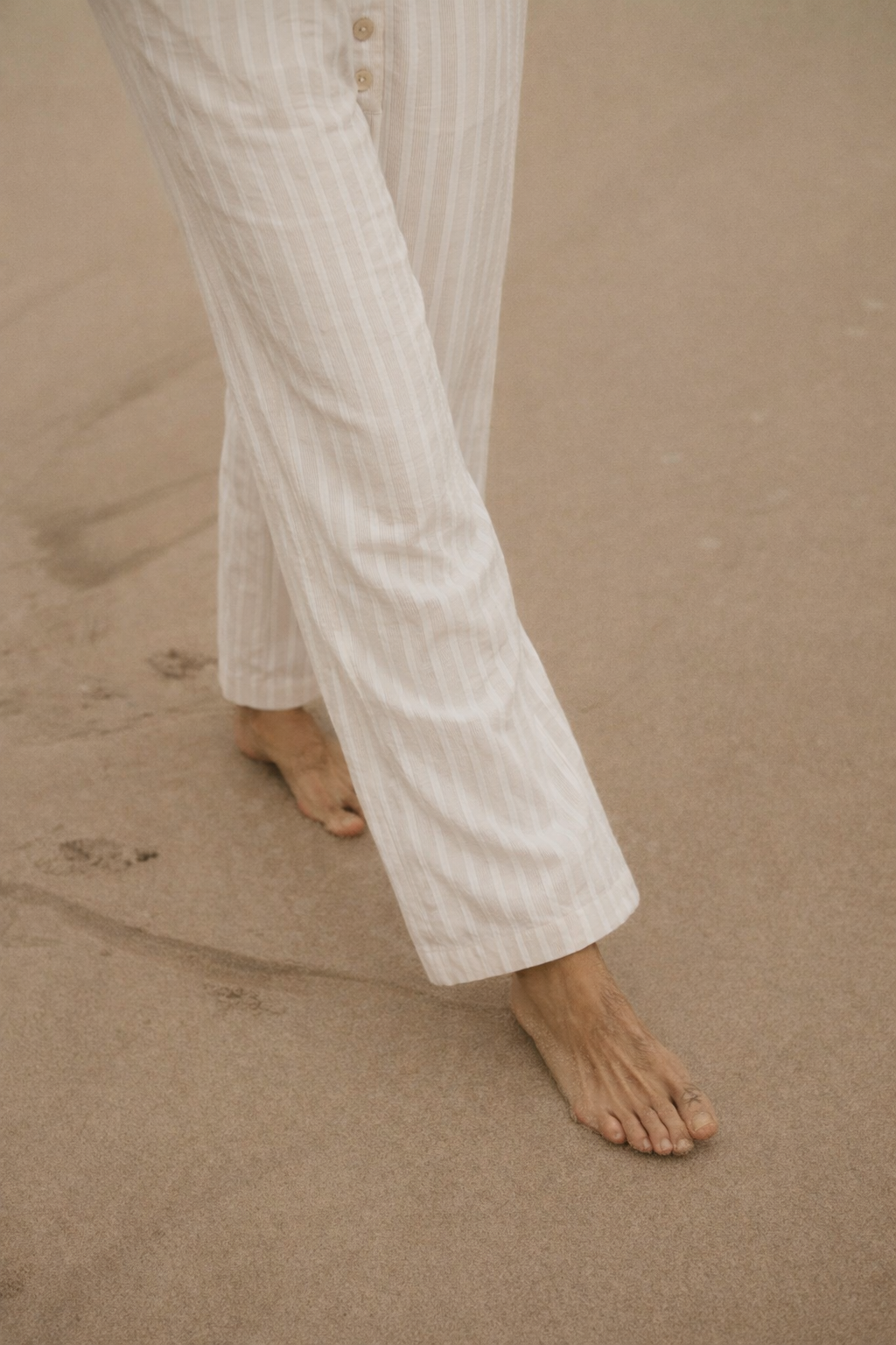 Le pantalon palazzo à rayures