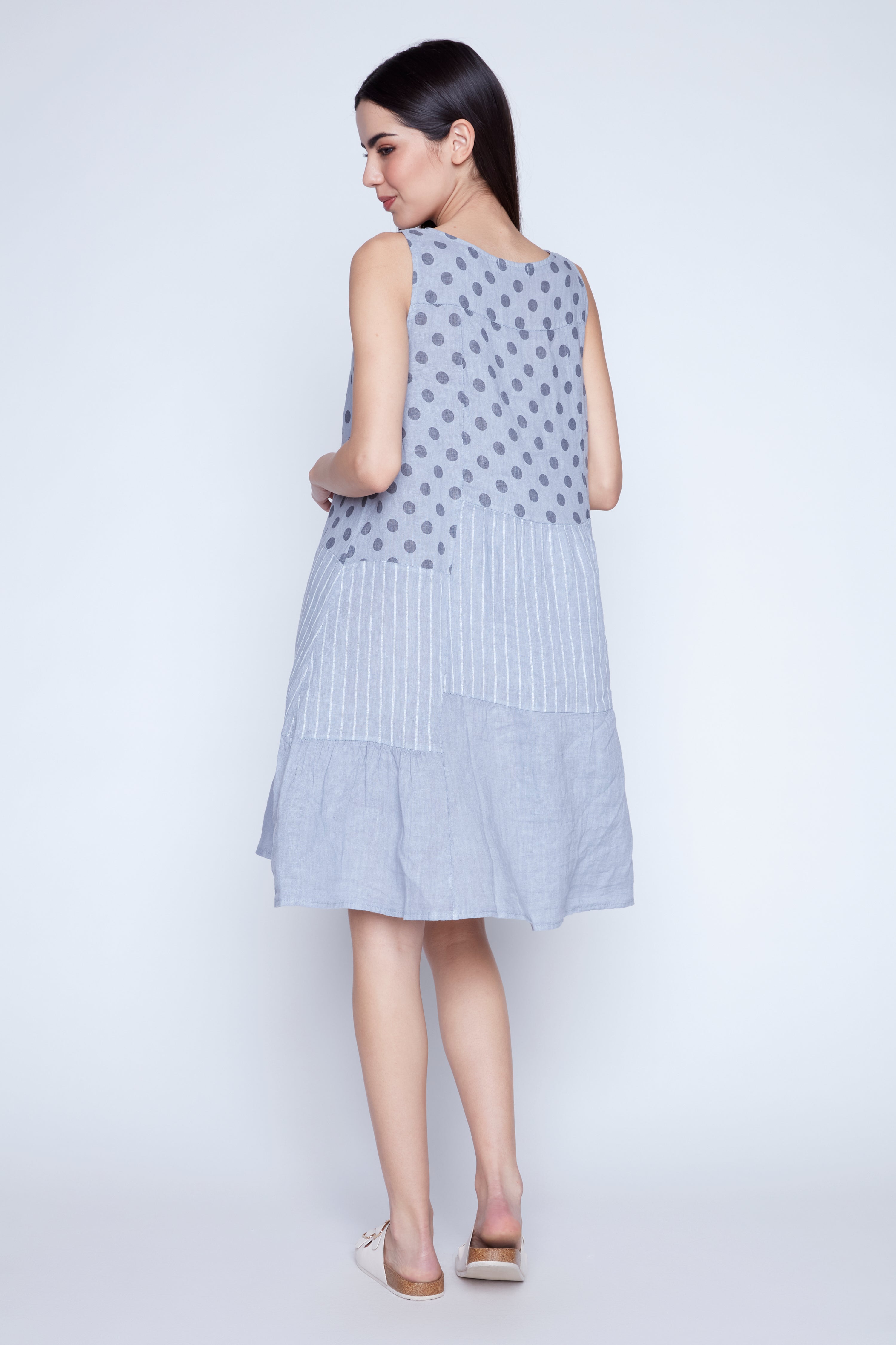 La robe en lin mixte