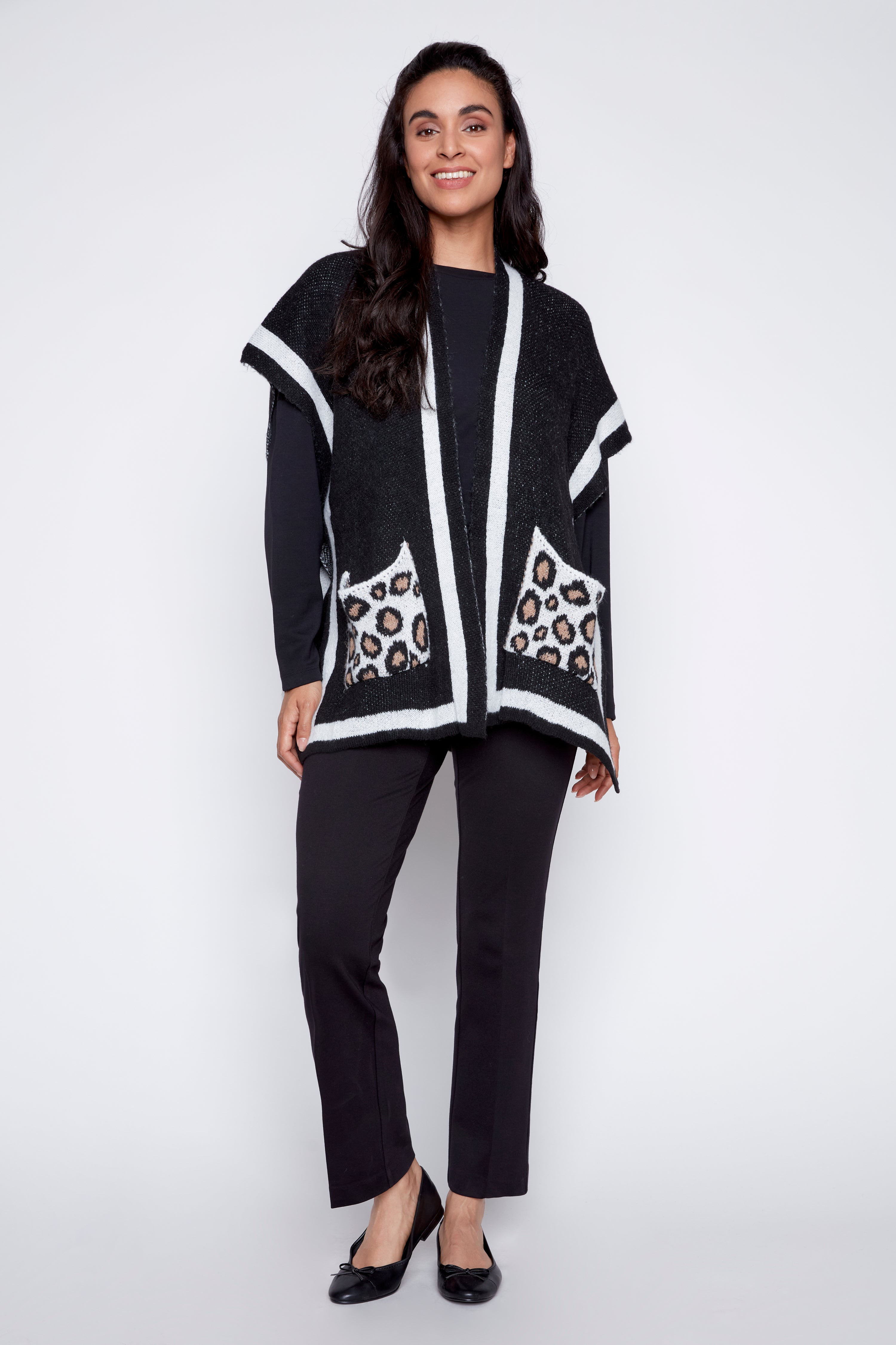 Animal pocket poncho