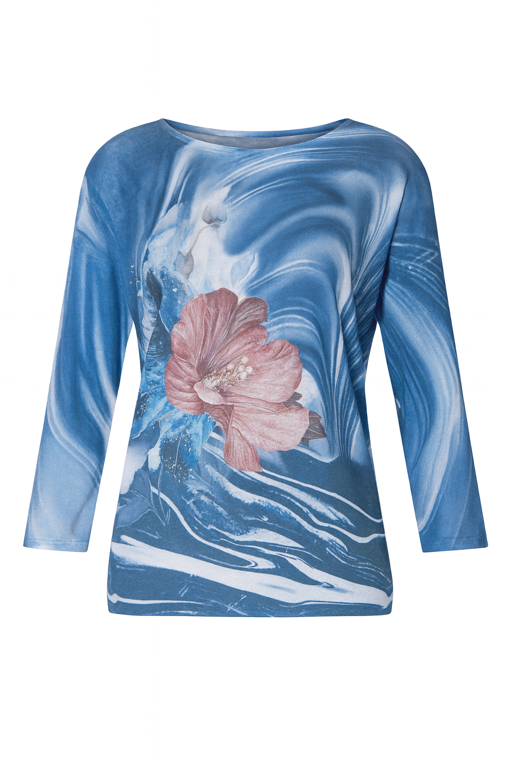 Floral knit top