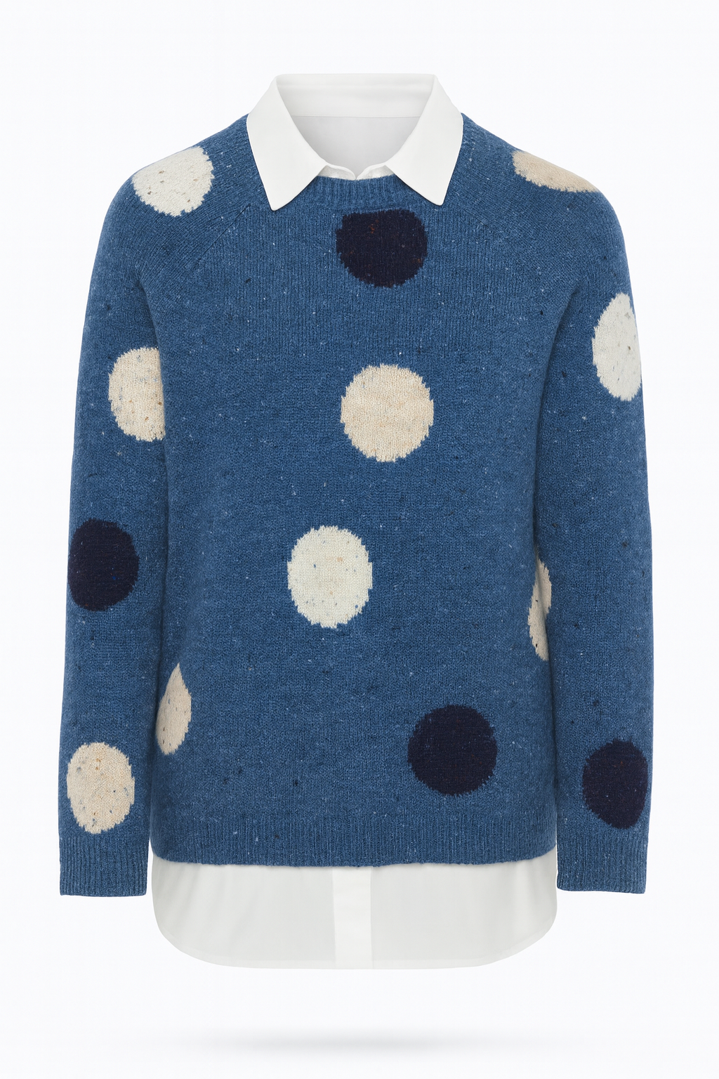 Dots melange sweater