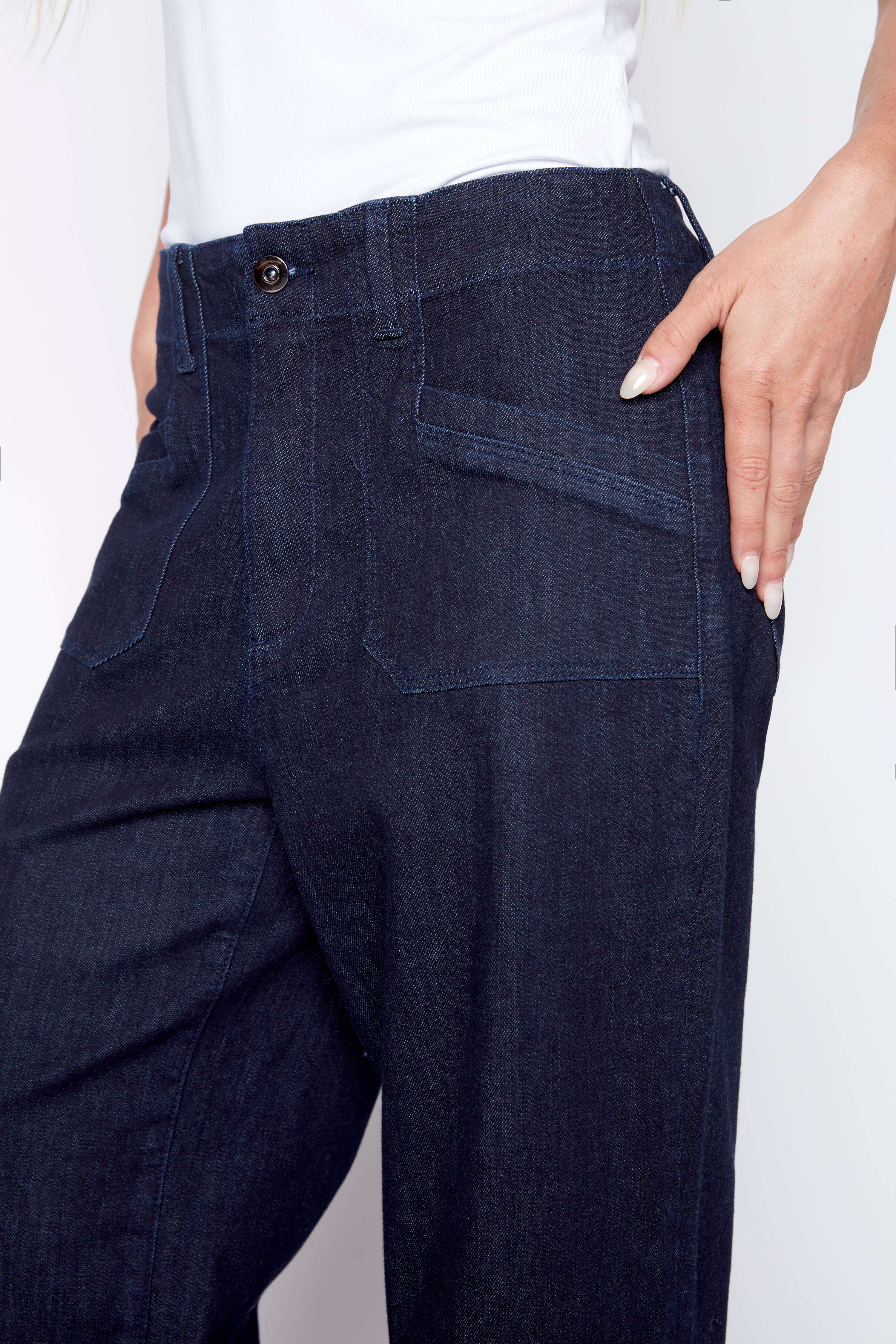 Wide leg jean